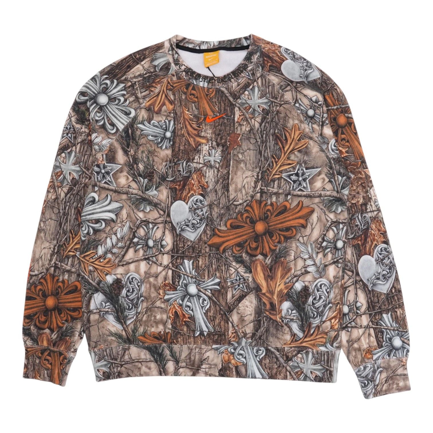 Chrome Hearts x Nike Nocta Horseshoe Camo Crewneck