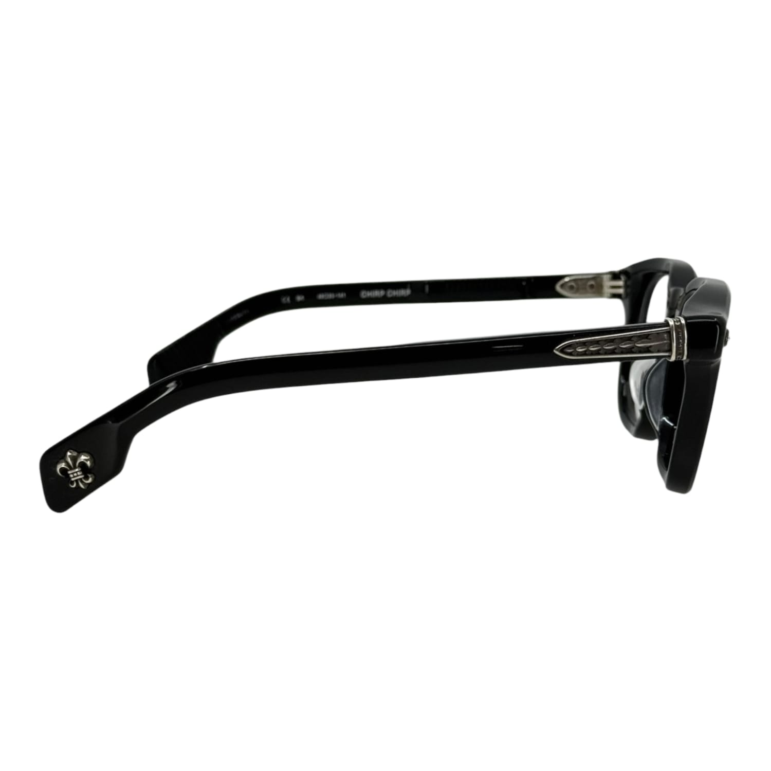 Chrome Hearts Chirp Chirp Glasses 'Black/Silver'