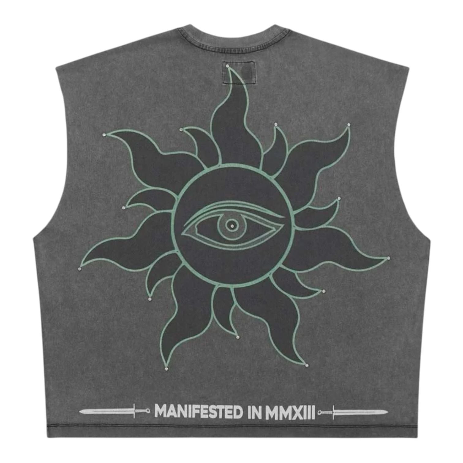 Godspeed Sunken Liberty Sleeveless T-Shirt Grey