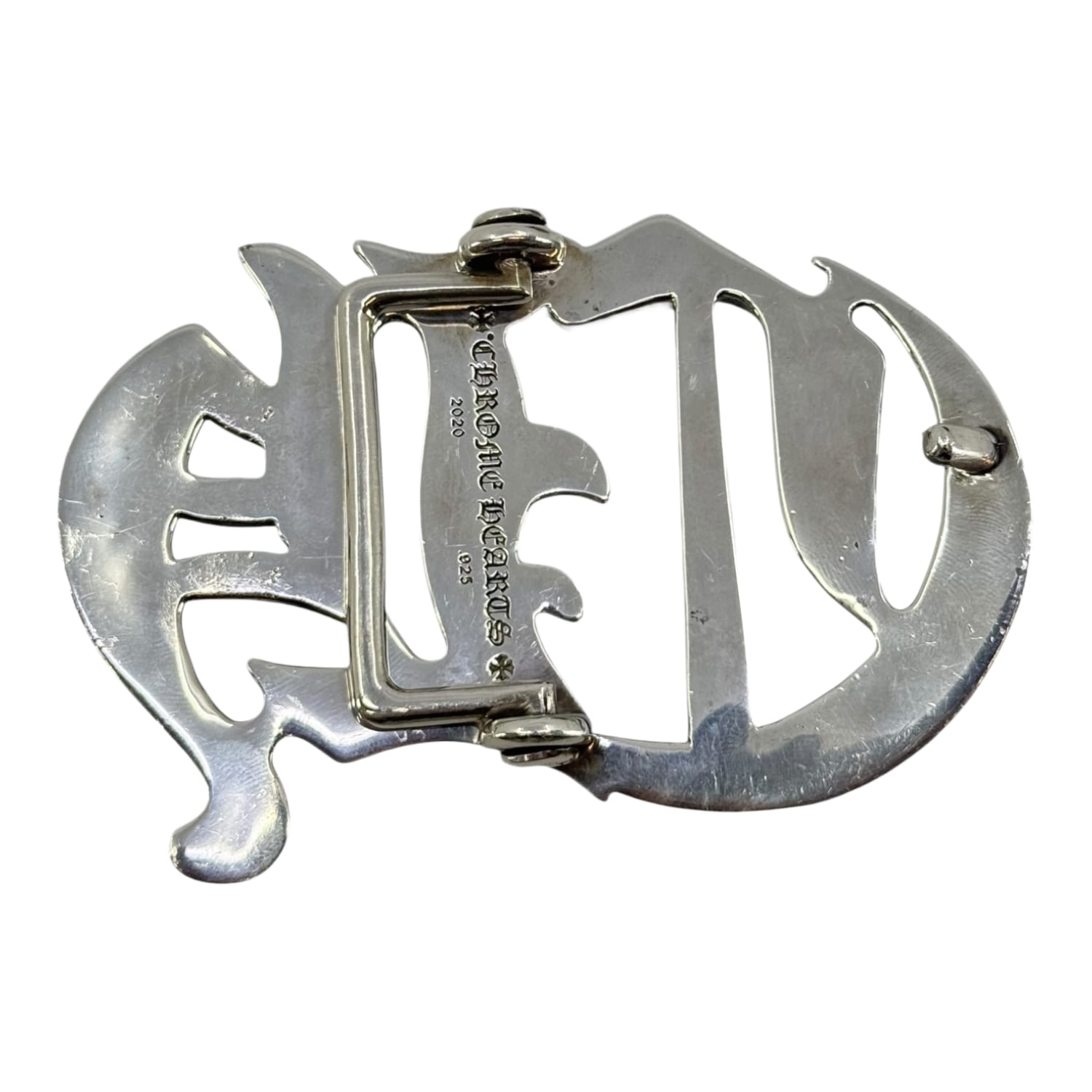 Chrome Hearts Silver CH Belt Buckle