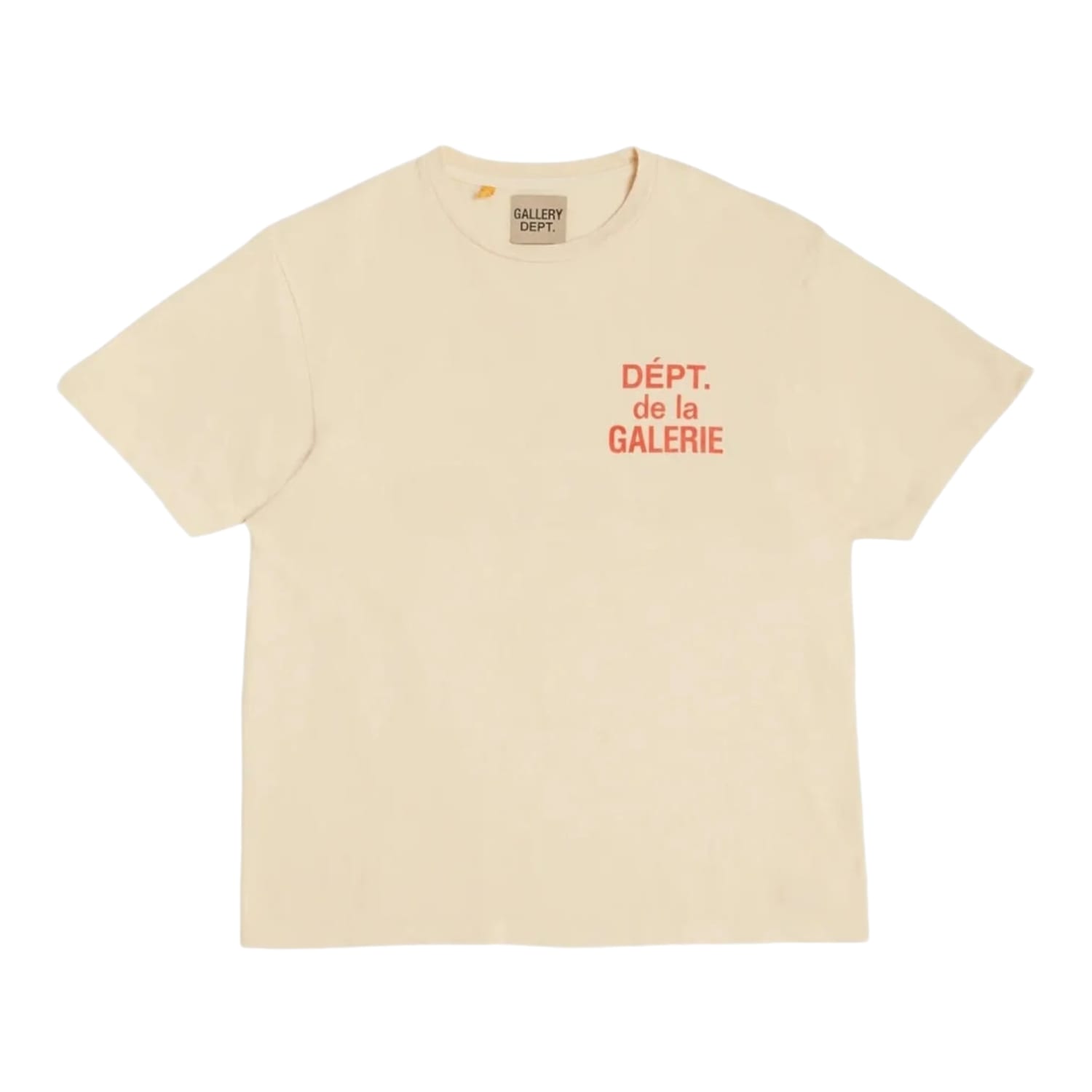 Gallery Dept. French T-Shirt Cream/Orange
