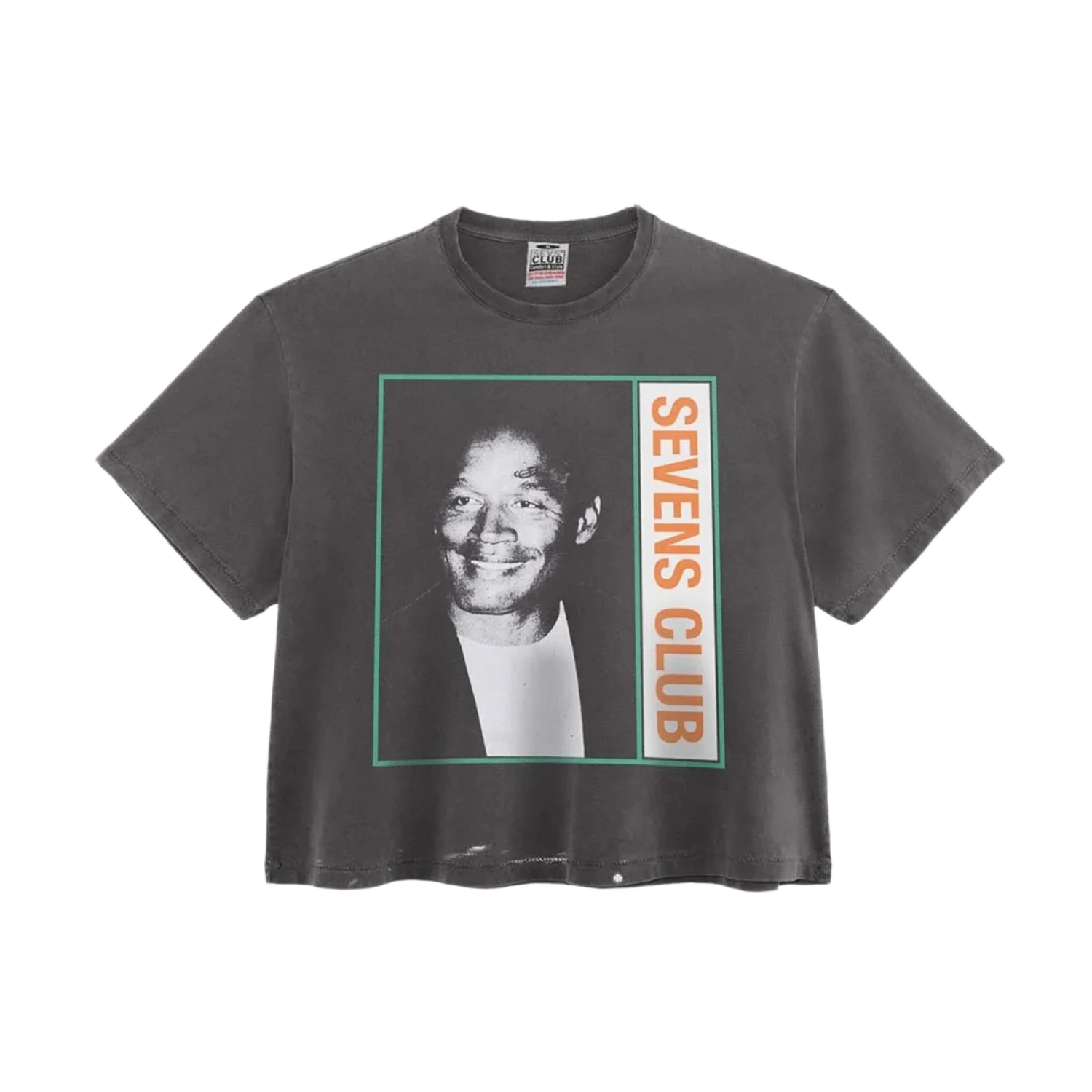 Triple Sevens Free OJ T-Shirt Faded Black