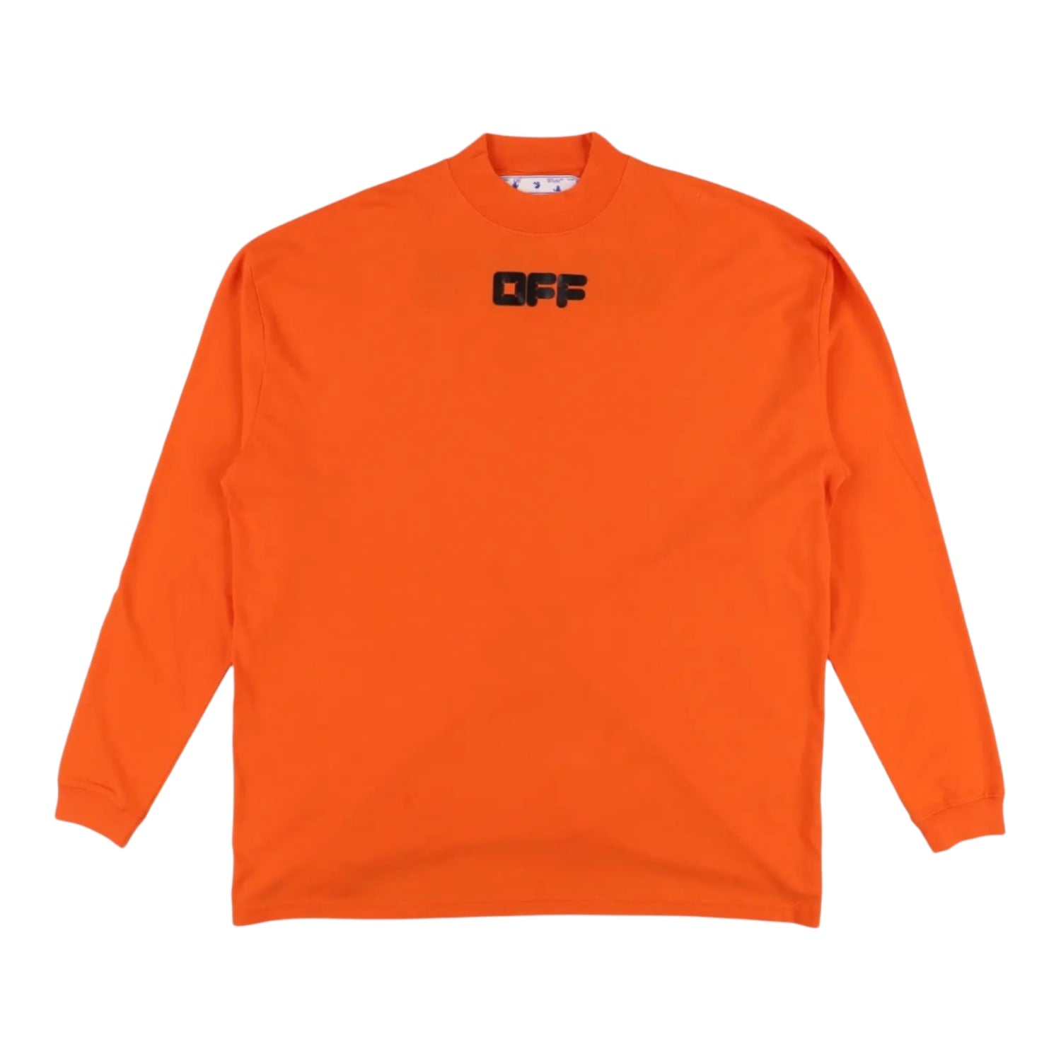 Off-White Arrows Font L/S Skate Tee Orangeade Black