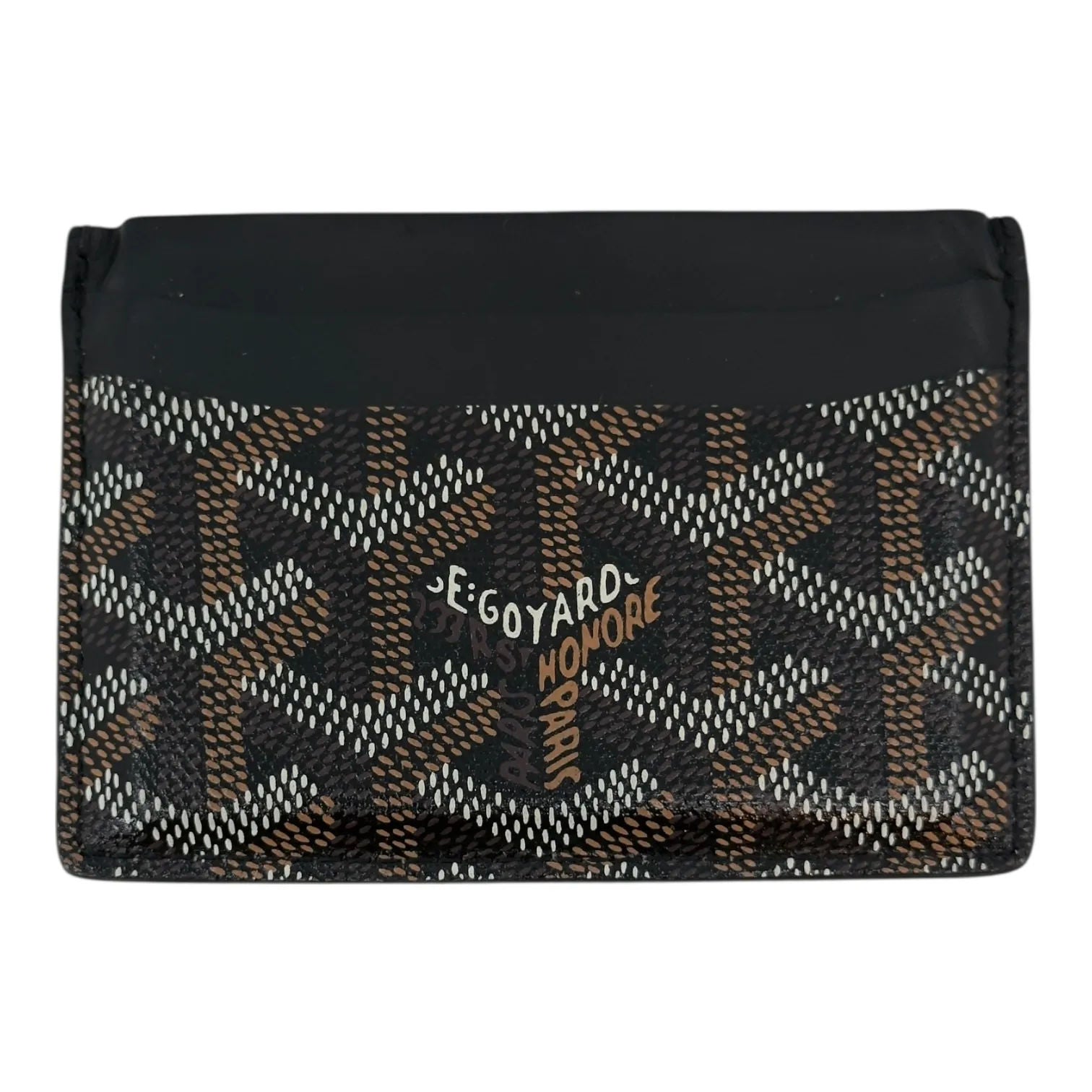 Goyard Saint Sulpice Card Holder Black