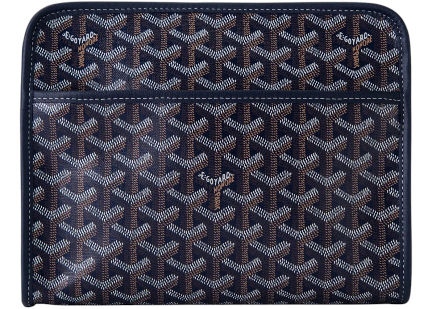 Goyard Jouvence Toiletry Bag MM Dark Blue