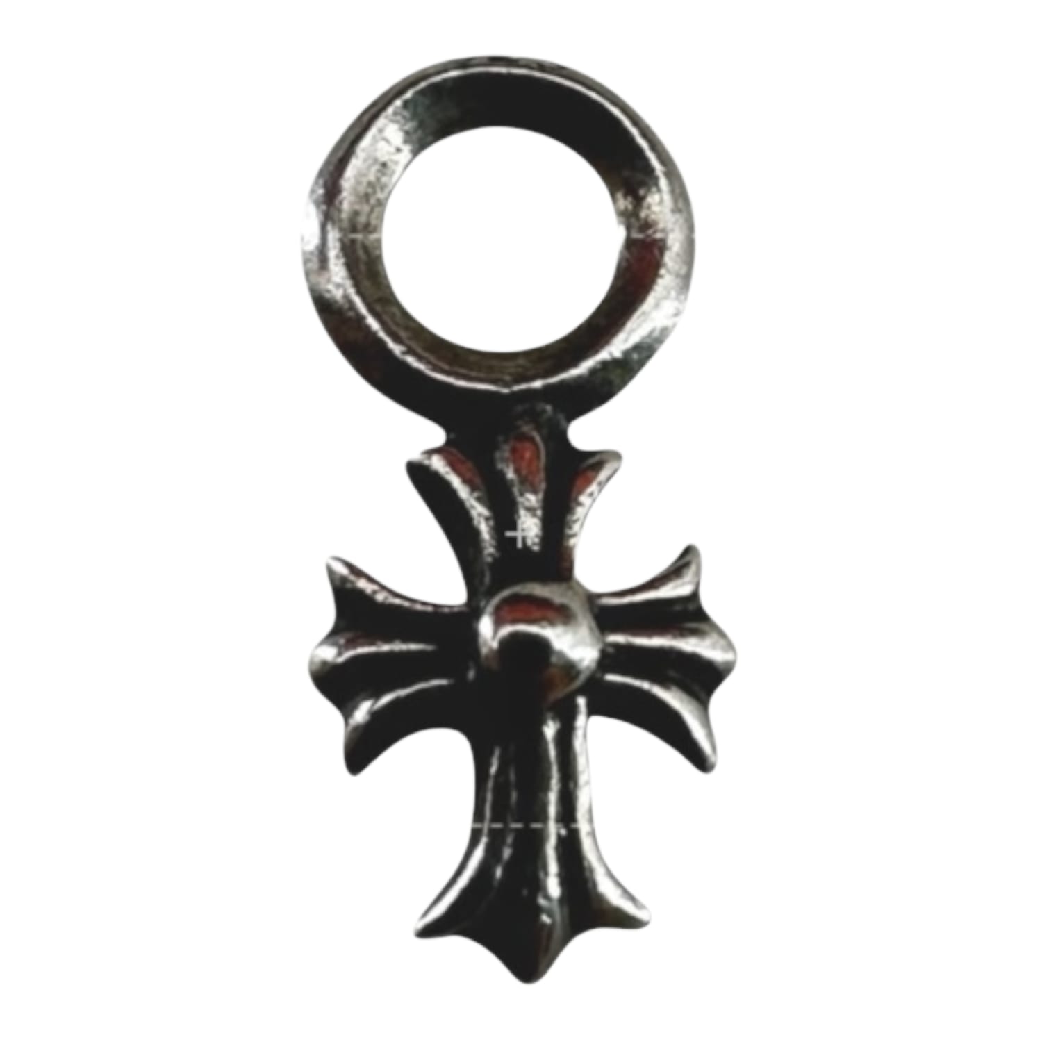 Chrome Hearts Silver Tiny Plus Charm Pendant