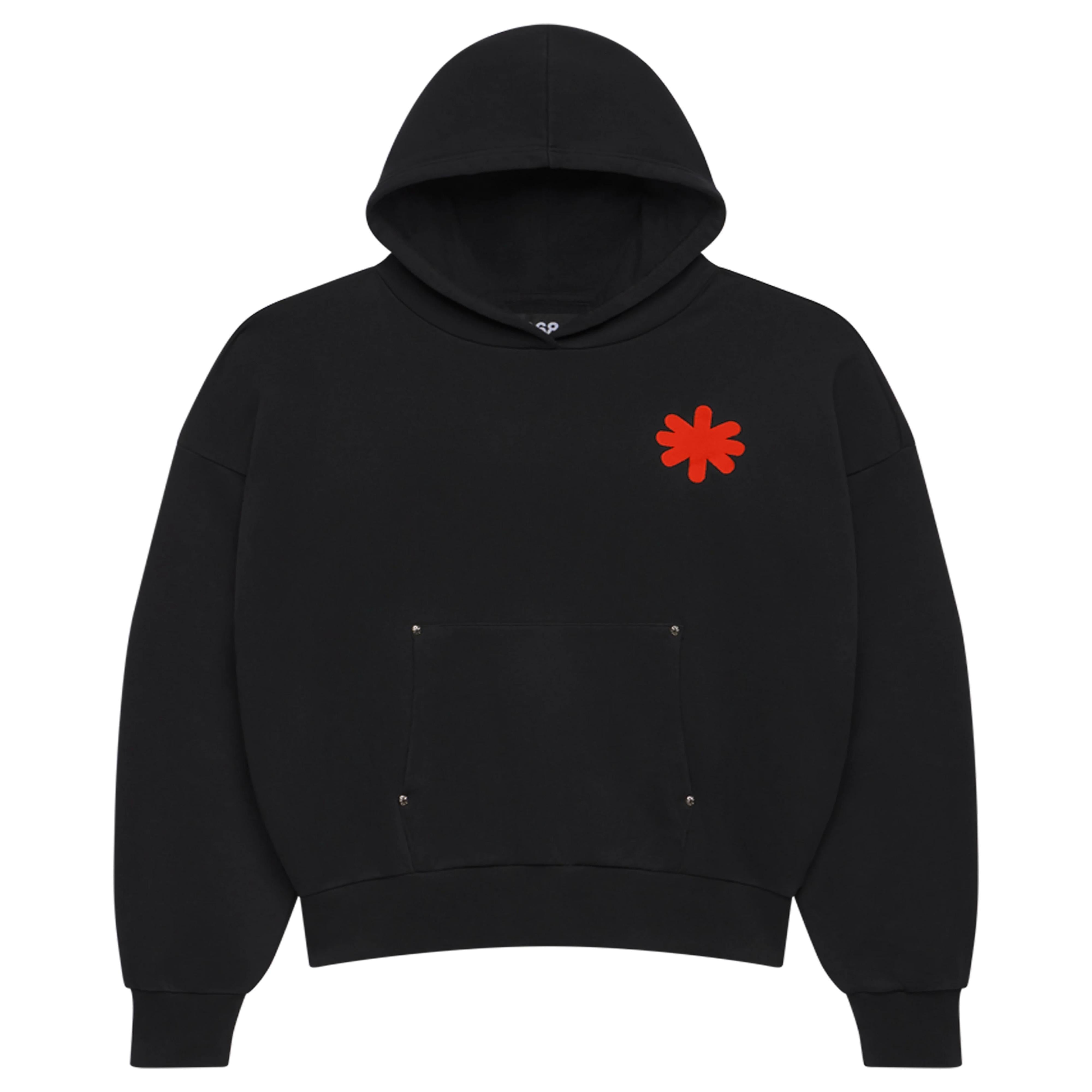 LostShdws OG Logo Hoodie Black Red