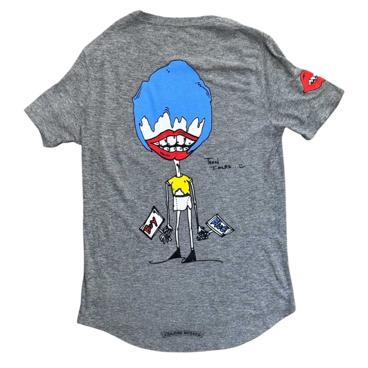 Chrome Hearts Matty Boy Teen Idles Shirt Grey