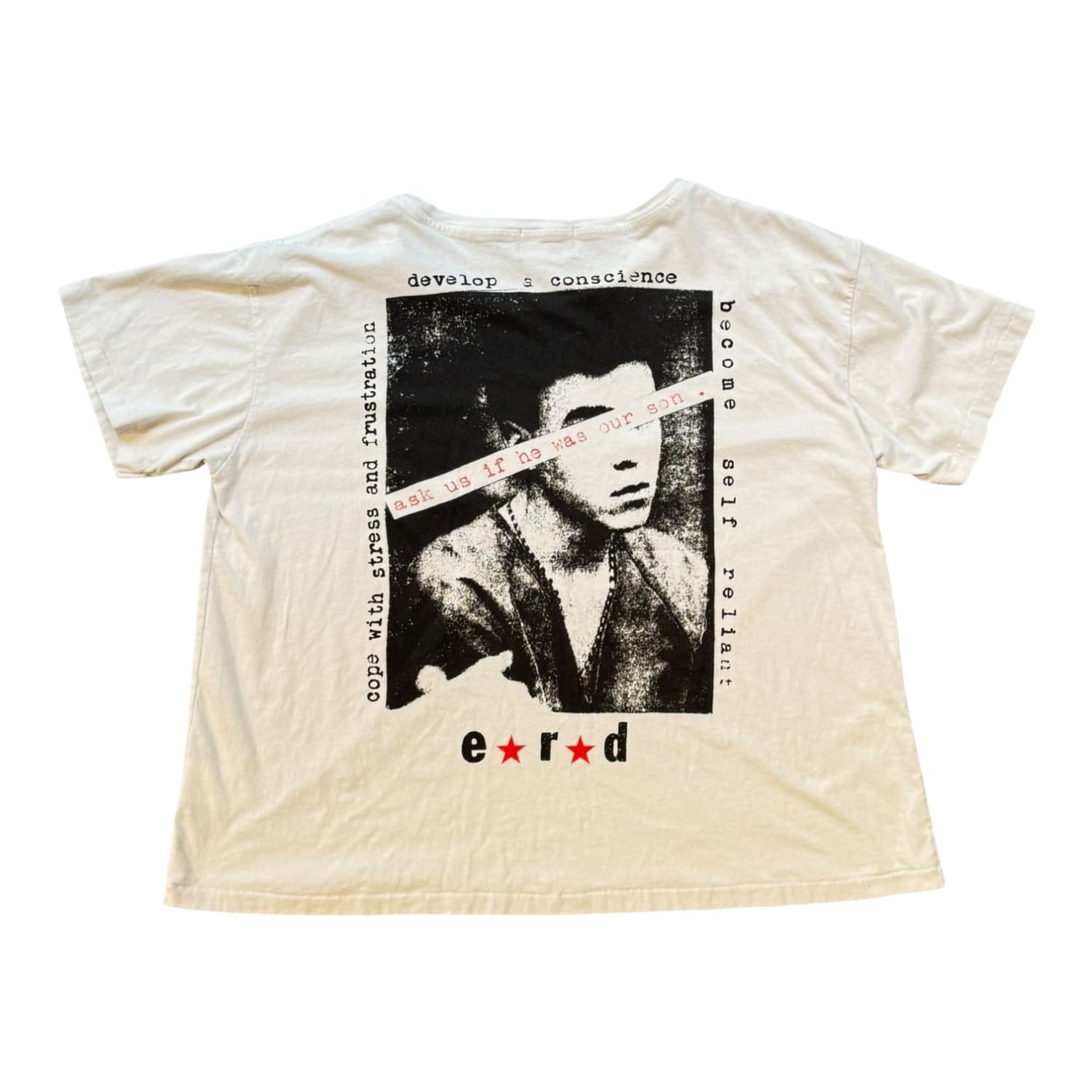 Enfants Riches Déprimés Teen Just Wanted Love T-Shirt Ivory/Multicolor
