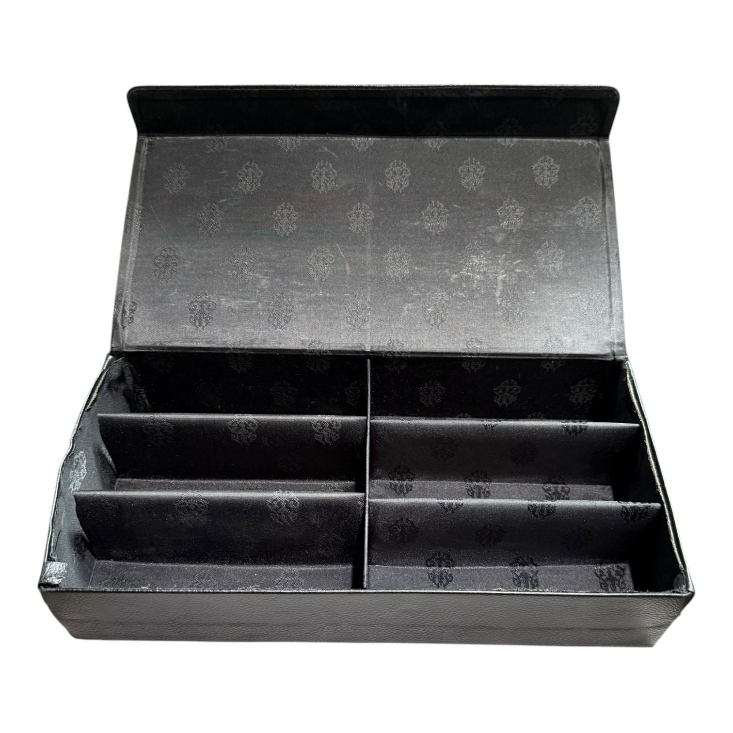Chrome Hearts Leather Fleur Patch Sunglasses Case