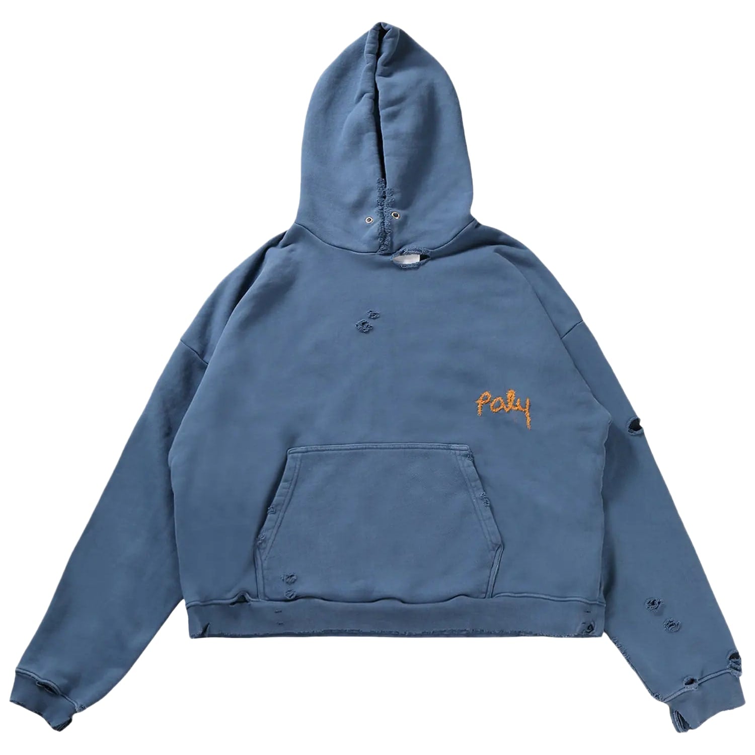 Paly Hollywood Blank Hooded Sweatshirt Navy