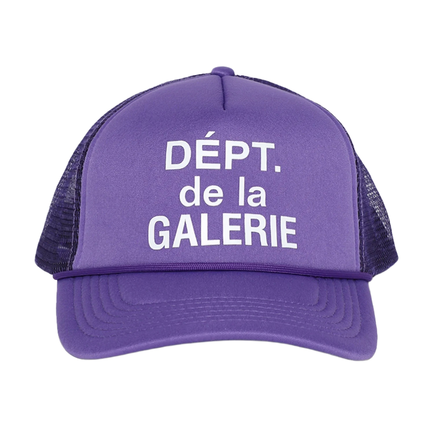 Gallery Dept. French Logo Trucker Hat Flo Purple