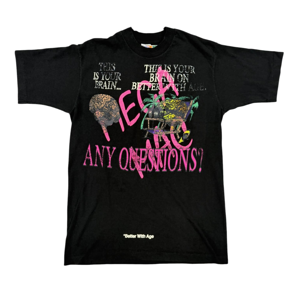 Better With Age Mush Graphic Tee Black