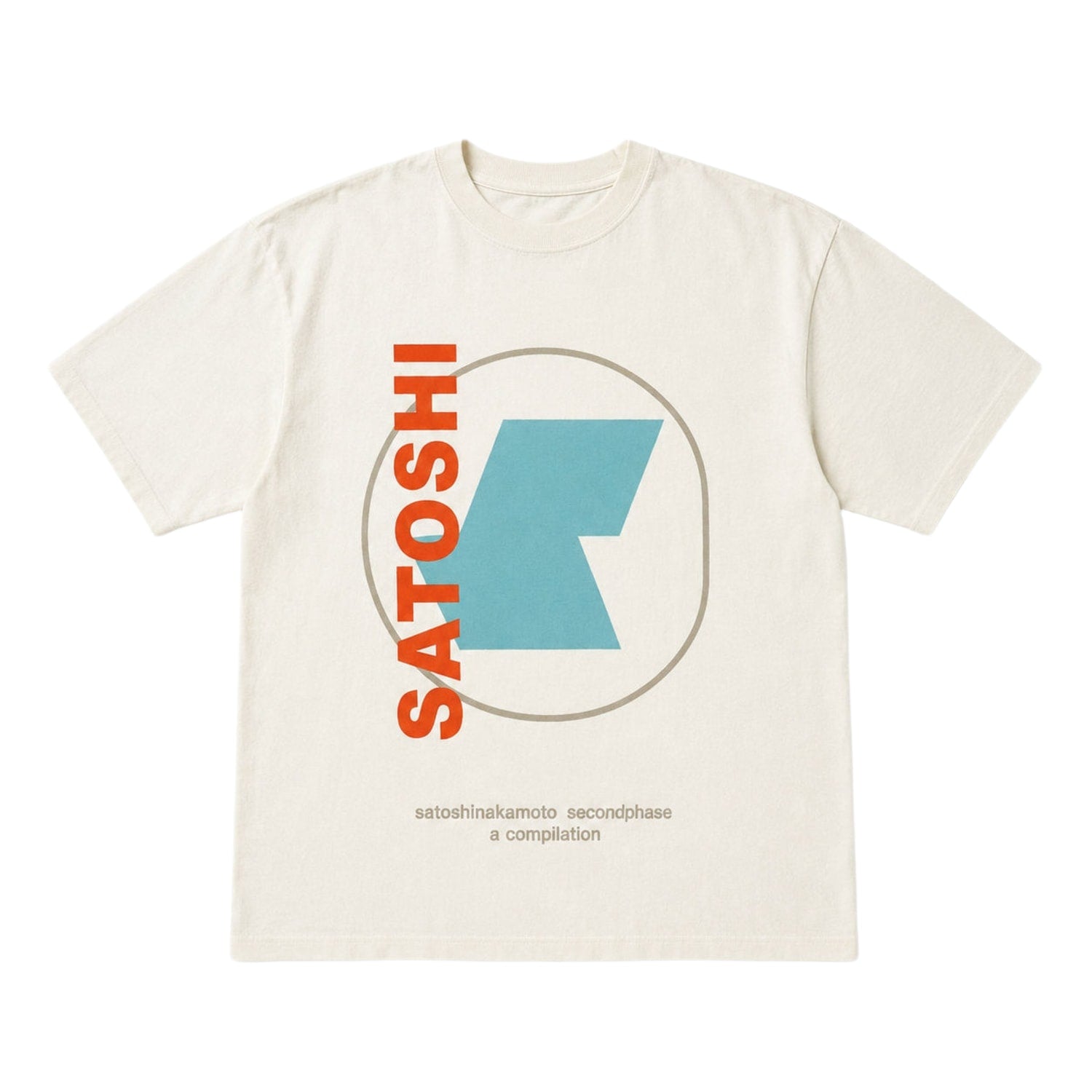 Satoshi Nakamoto Second Phase Tee Vintage White
