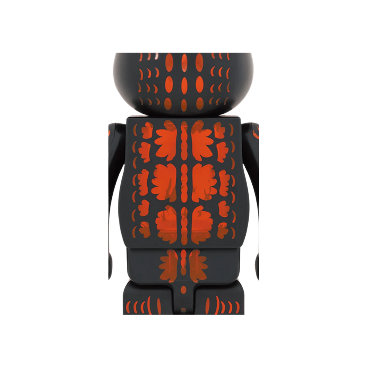 Bearbrick Godzilla VS Destoroyah version Godzilla (Meltdown) 1000% Clear Orange Ver.