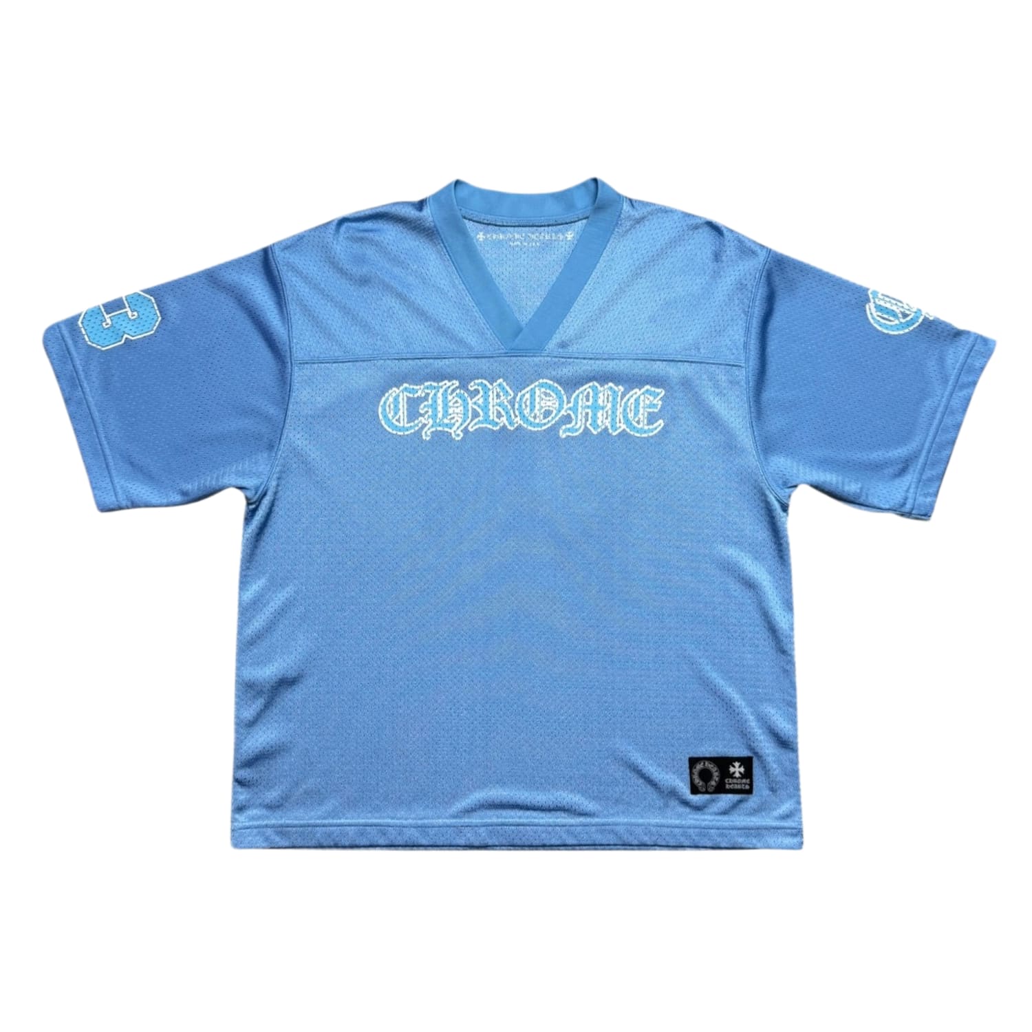 Chrome Hearts Mesh Stadium Jersey Blue