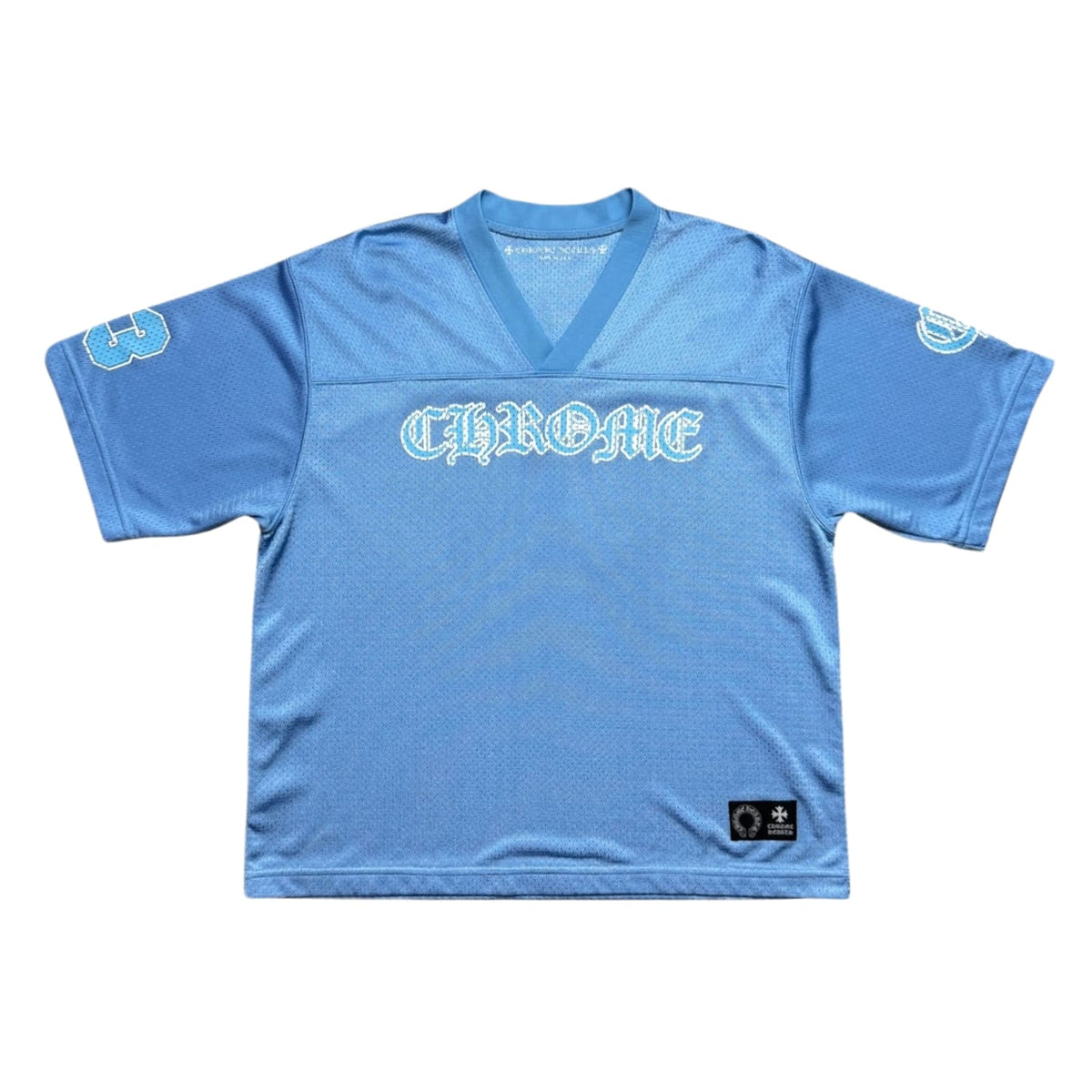 Chrome Hearts Mesh Stadium Jersey Blue