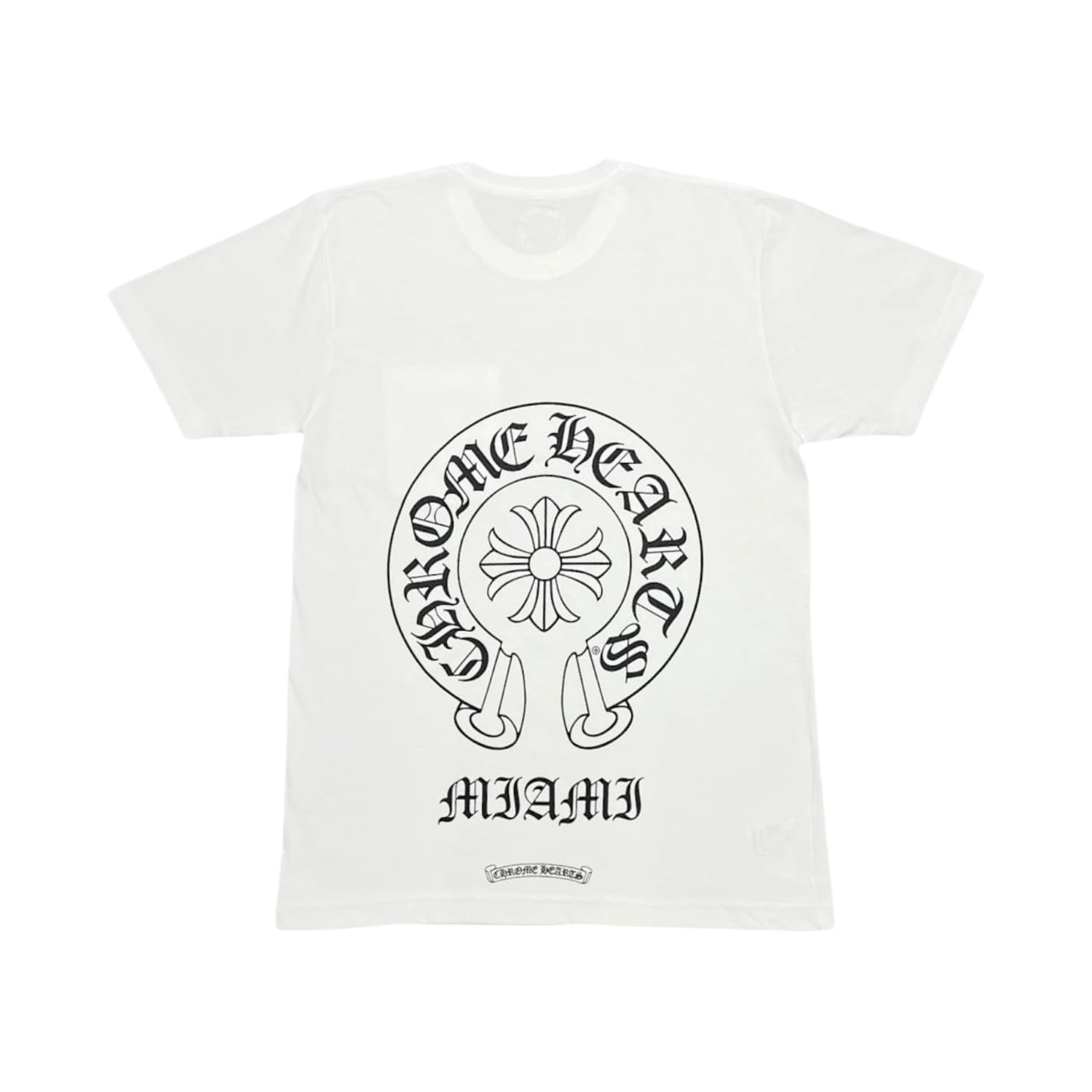 Chrome Hearts Miami Exclusive Horseshoe T-shirt White