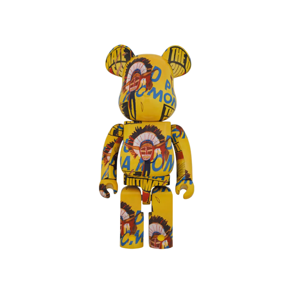 Bearbrick Andy Warhol x Jean-Michel Basquiat #3 1000%
