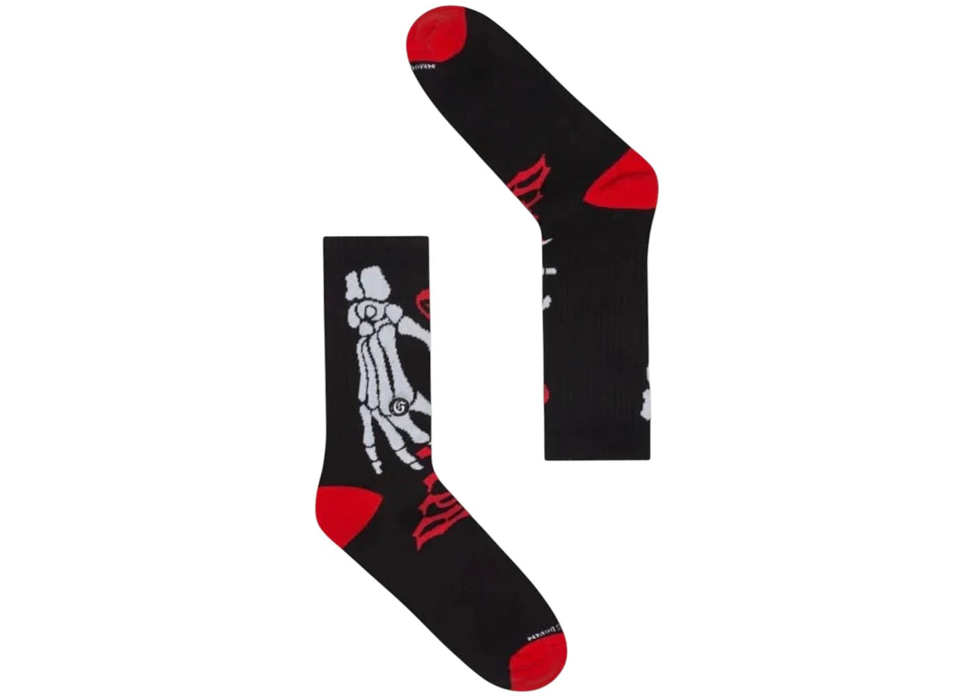 Godspeed Ten Toes Down Sock Black/Red