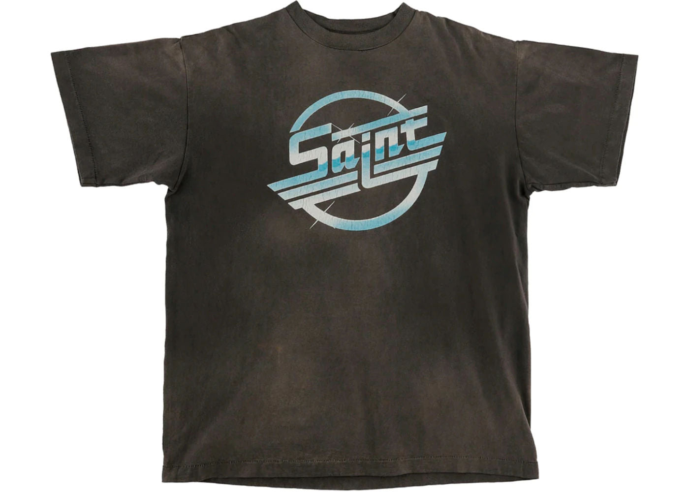 Saint Michael Circle.S T-Shirt Vintage Black