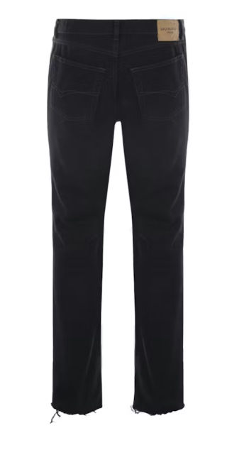 Balenciaga Regular Fit Denim Jeans Black