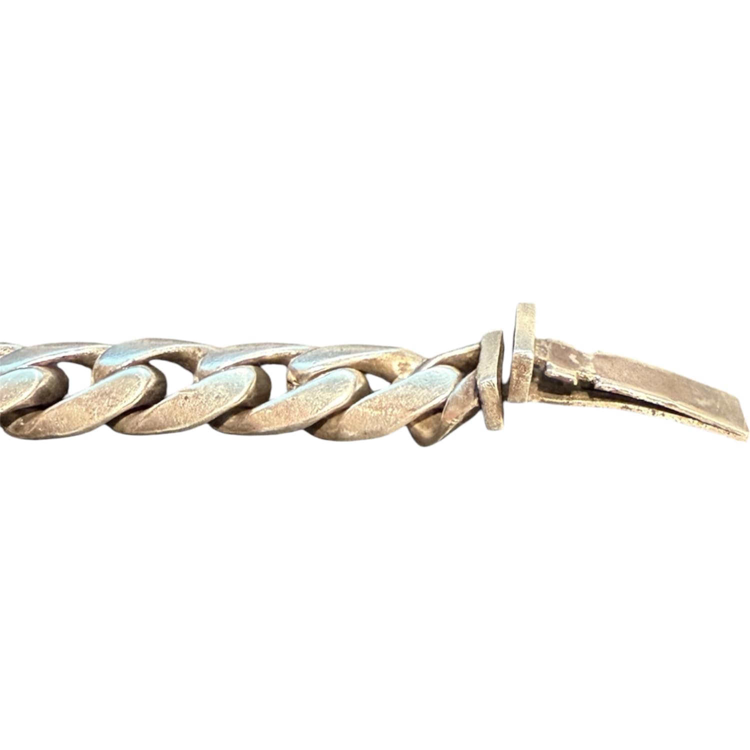 Chrome Hearts Silver Cuban Dagger Bracelet