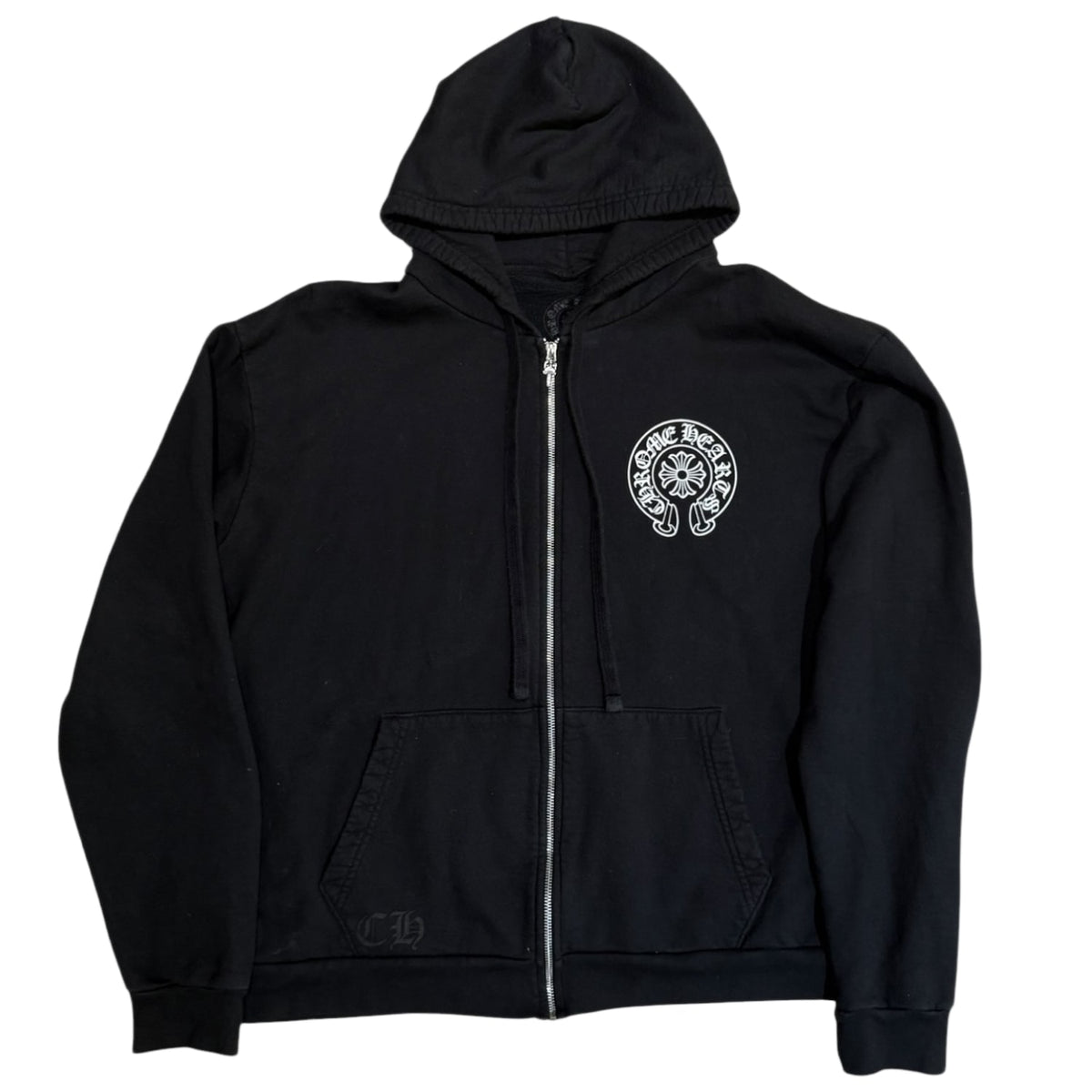 Chrome Hearts New York Exclusive Zip Up Hoodie Black