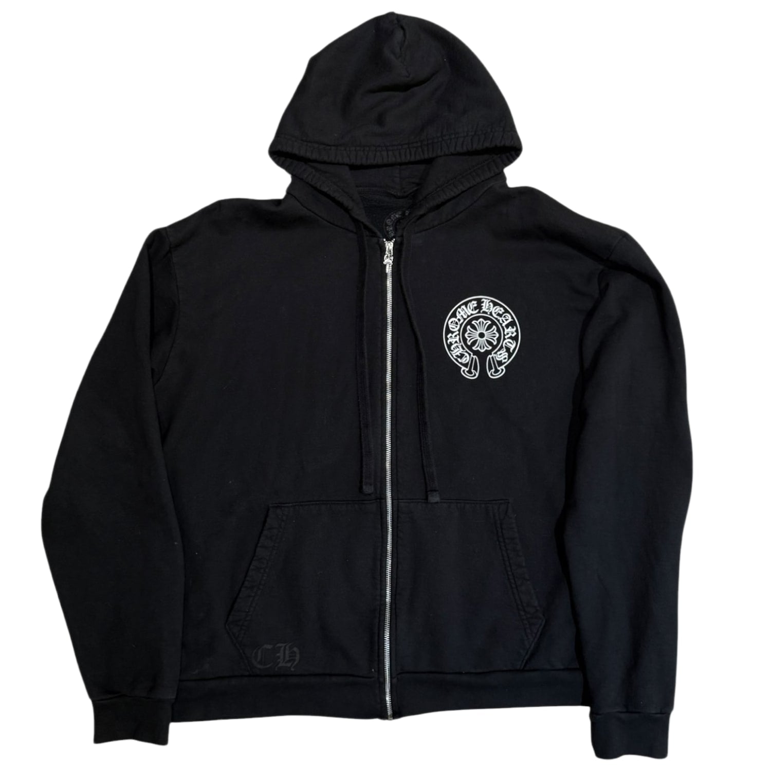 Chrome Hearts New York Exclusive Zip Up Hoodie Black