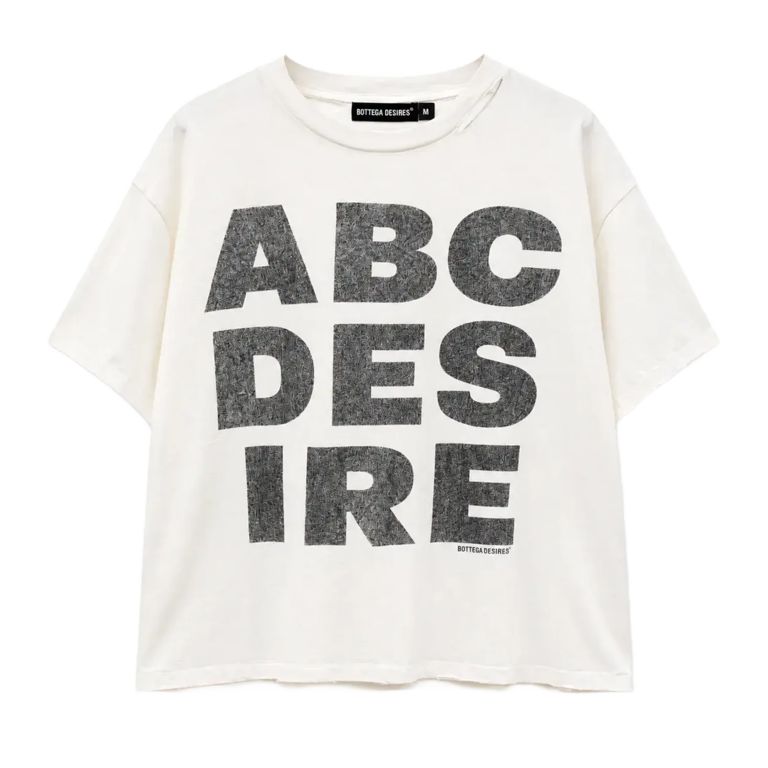 Bottega Desires ABC Desires T-Shirt White