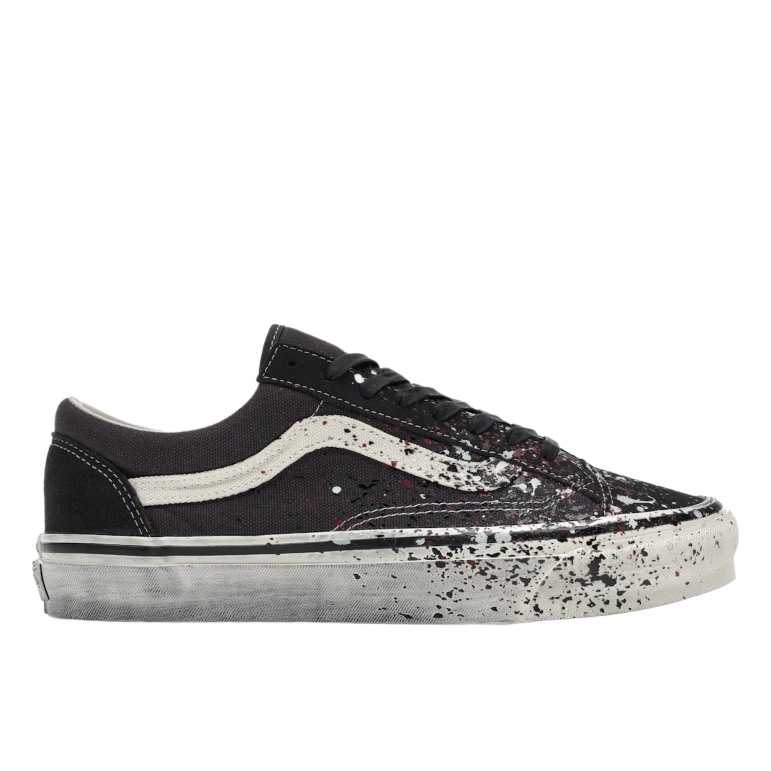 Vans Premium Old Skool 36 Paint Splatter Charcoal Grey