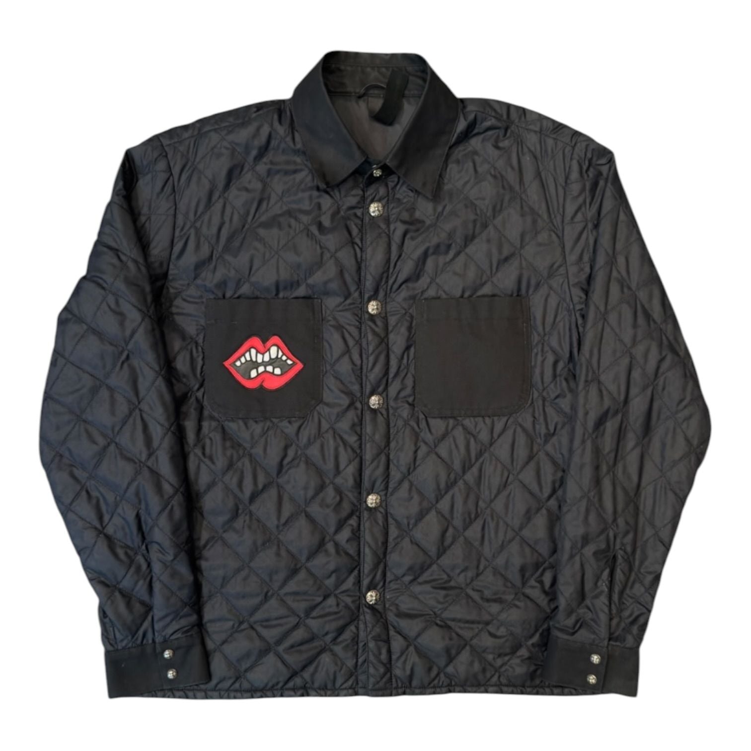 Chrome Hearts Matty Boy Chomper Quilted Nylon Jacket