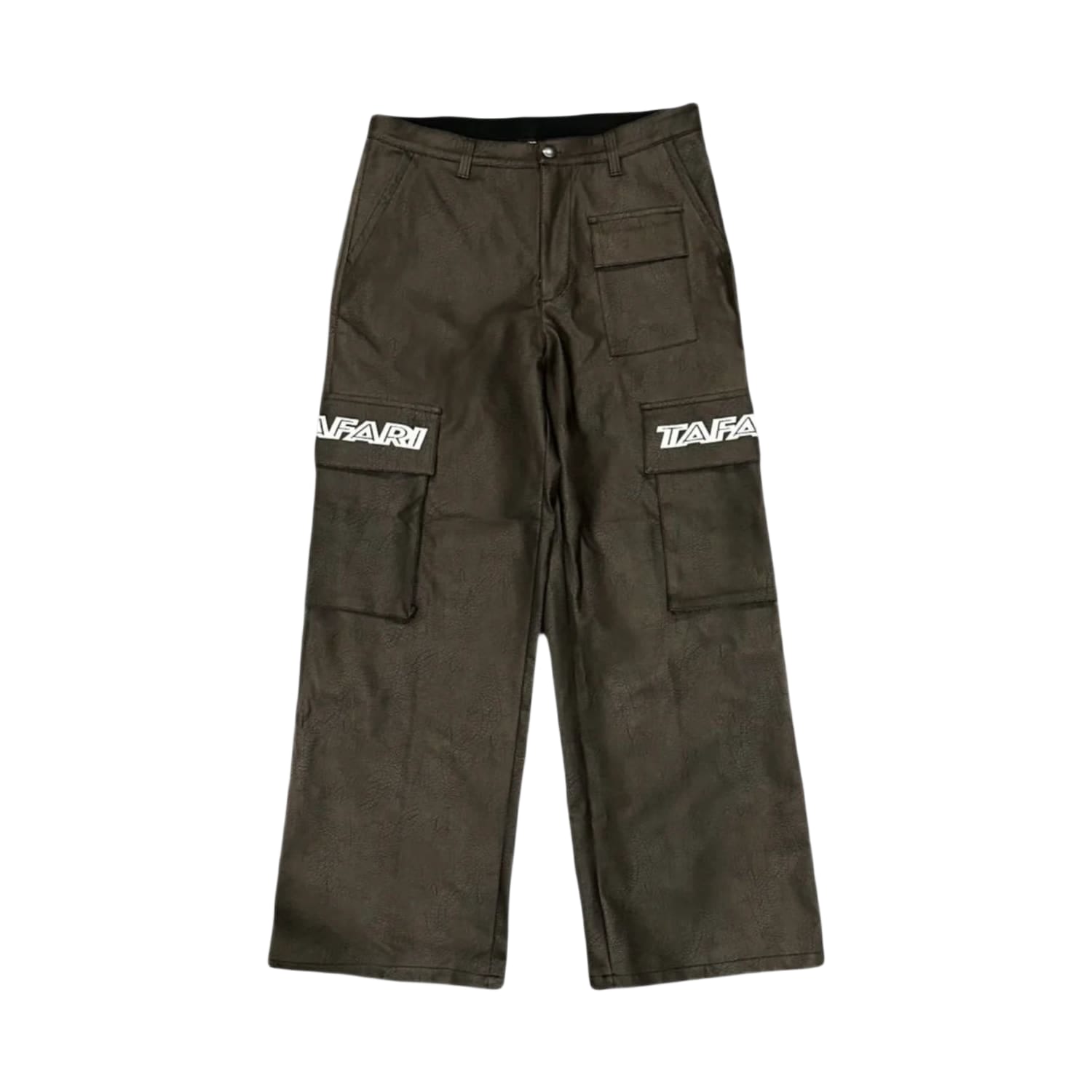 Tafari Leather Pants Brown