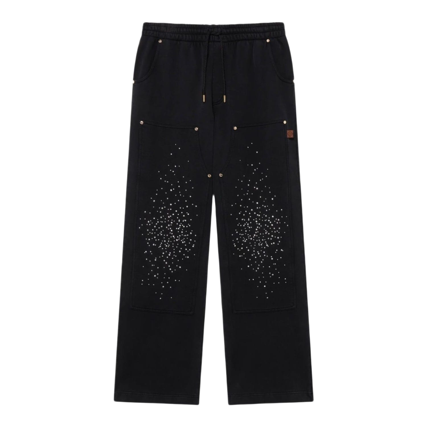 Casablanca La Prémonition Crystal Embellished Sweatpants