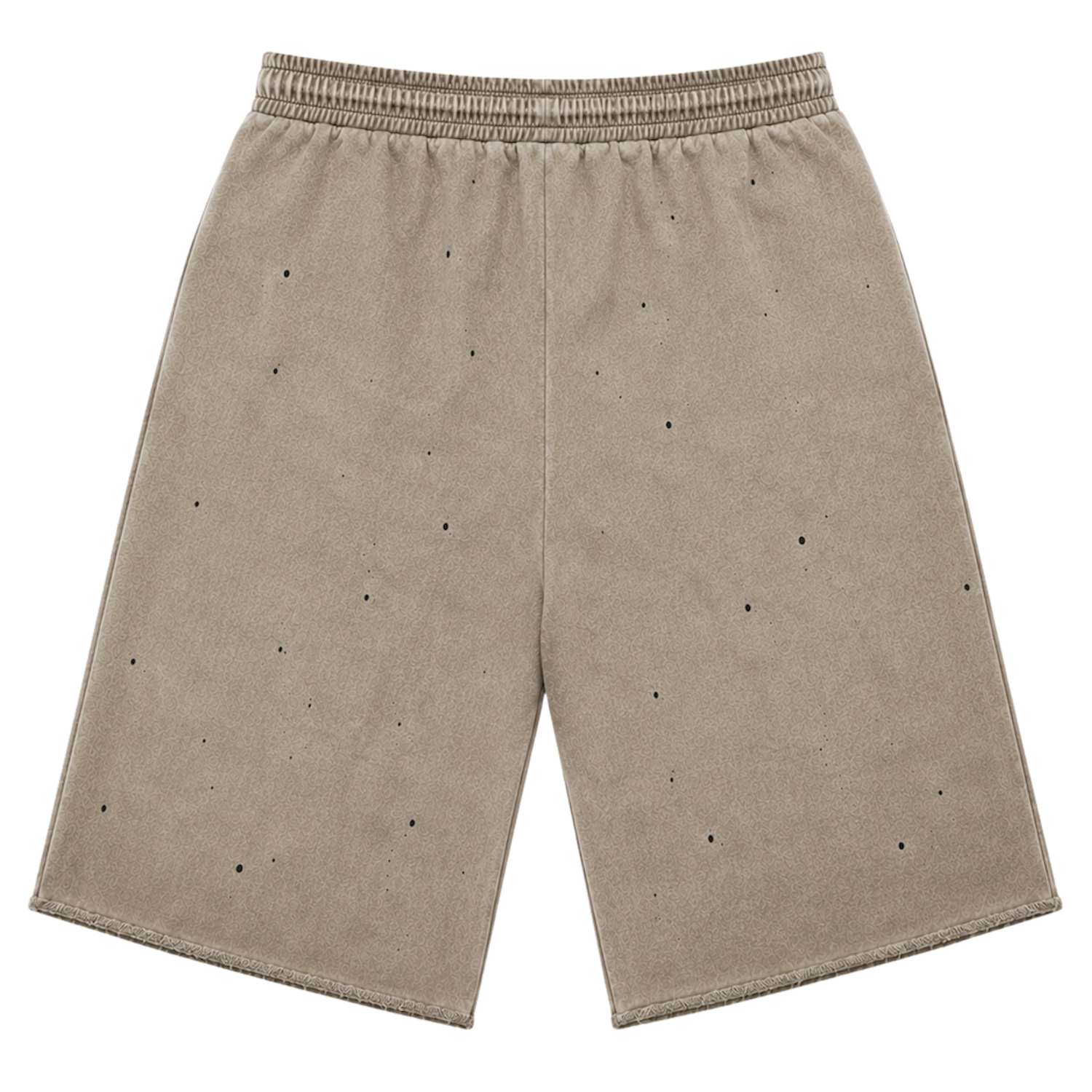 77 Studios Charm Distressed 3/4 Shorts 