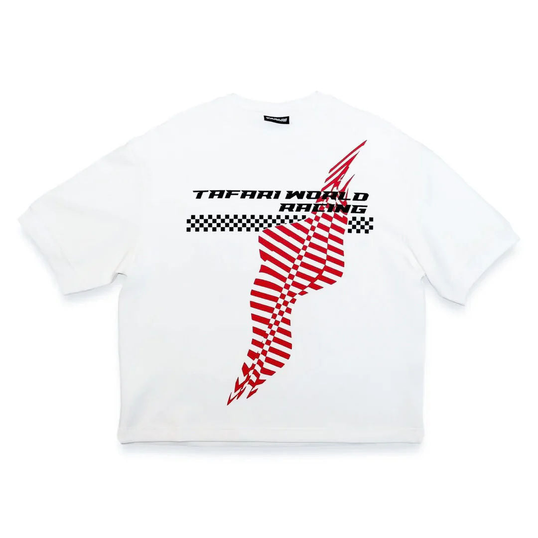 Tafari Racing T-Shirt White