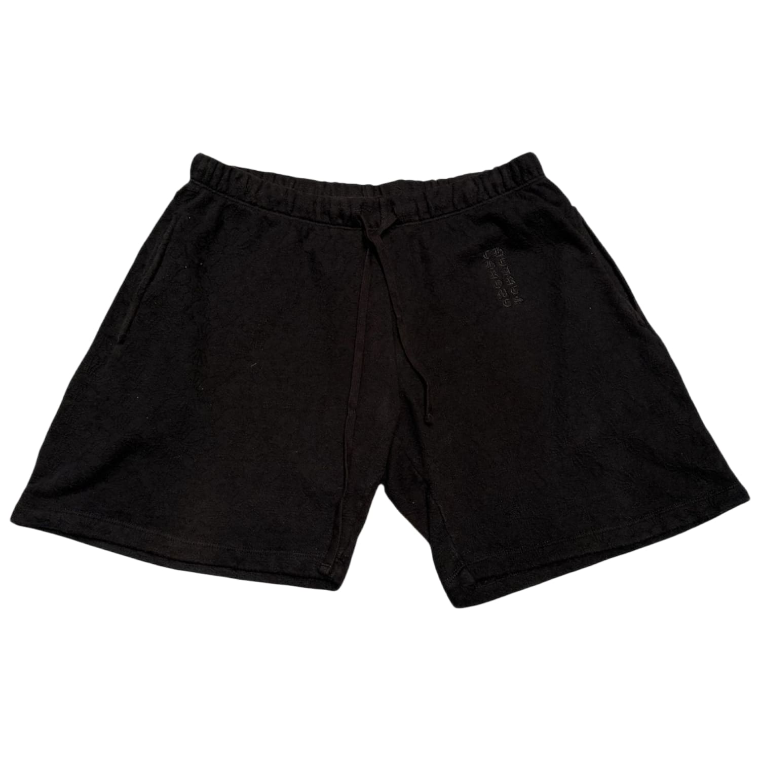 Chrome Hearts Terry Cloth Shorts Black