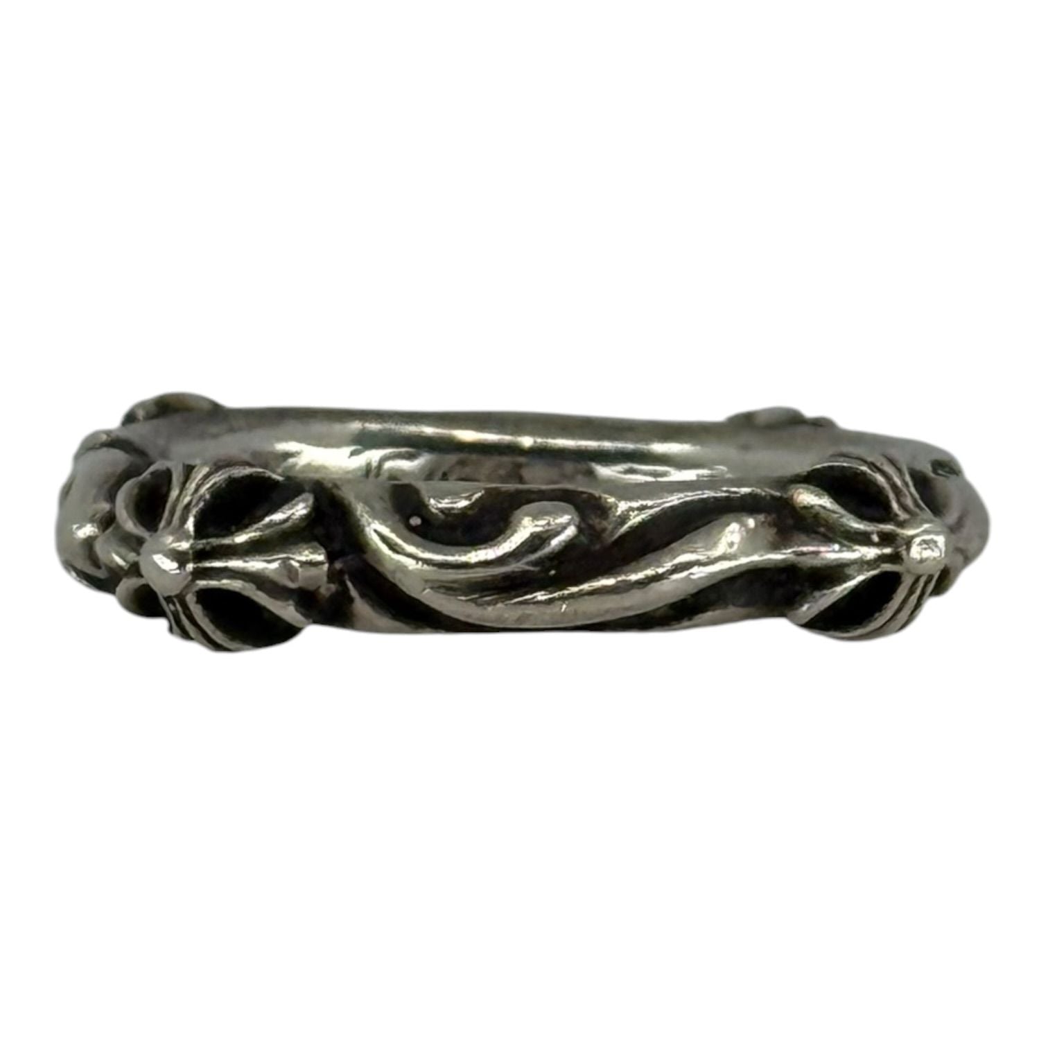 Chrome Hearts Silver SBT Ring- US Size 9.5