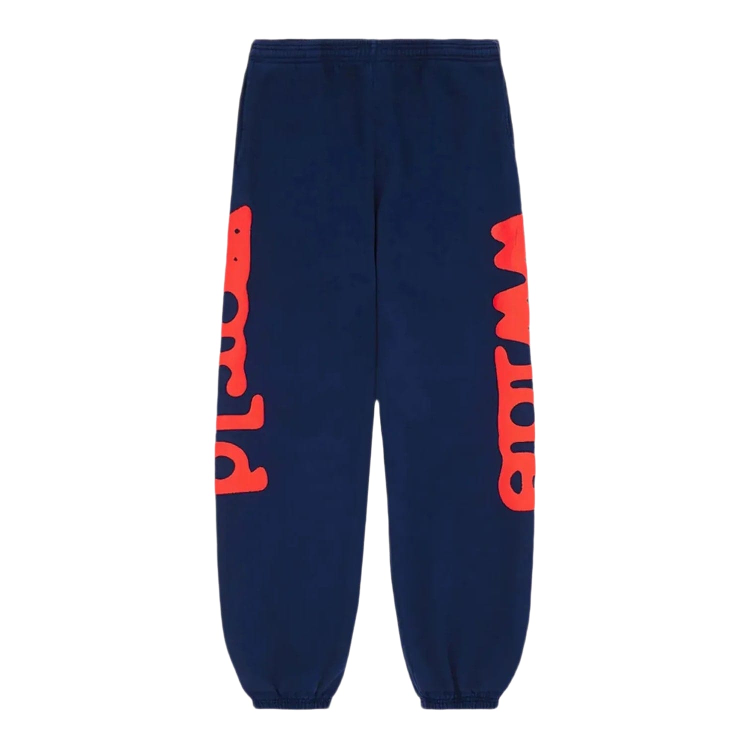 Sp5der Worldwide Beluga Sweatpants Navy Red