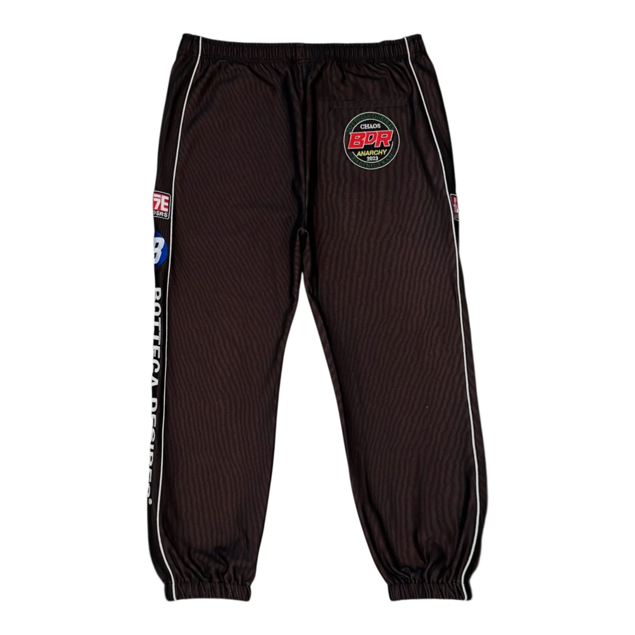 Bottega Desires Race Tracksuit Sweatpants Brown