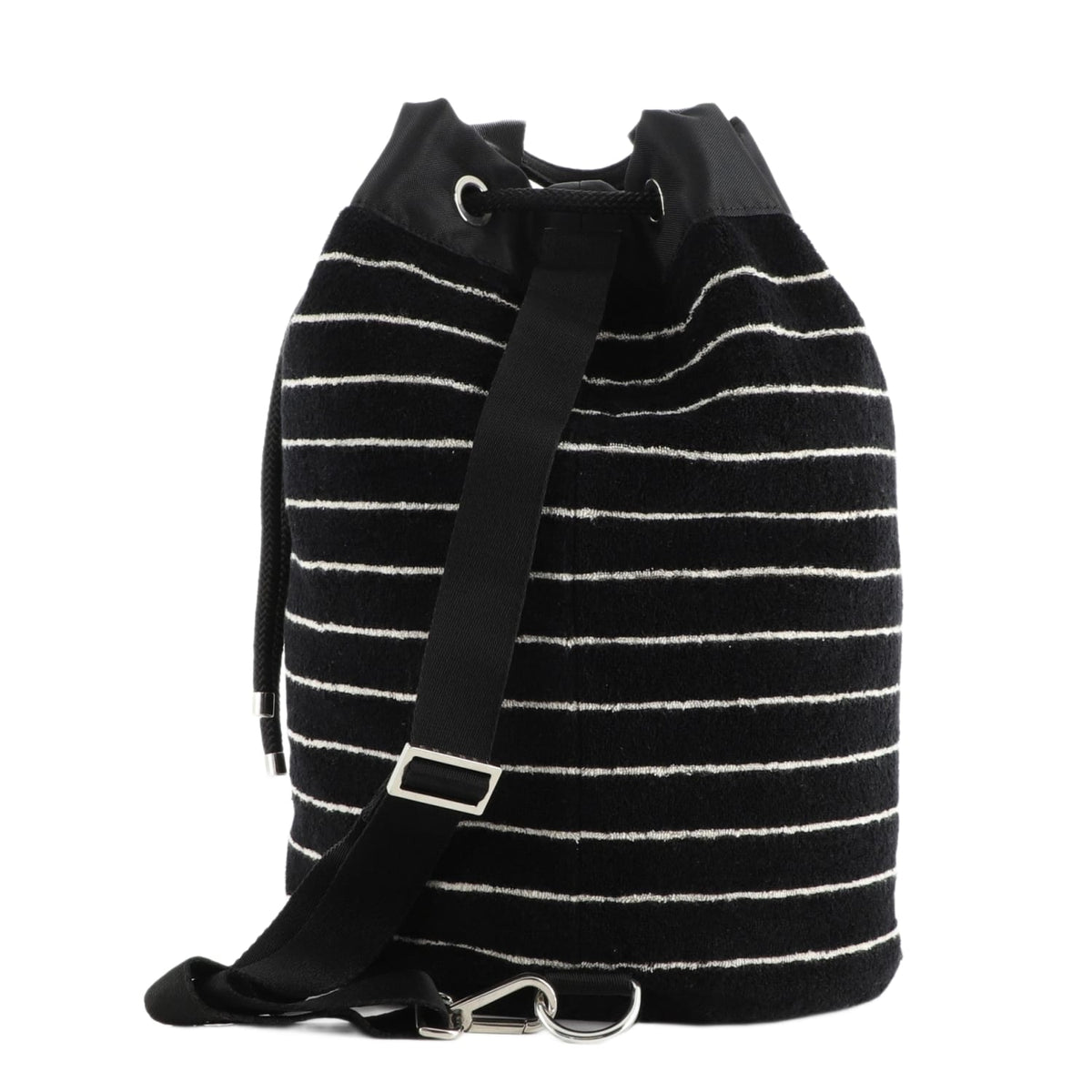 Chanel Sport Terry Cloth CC Drawstring Vintage 2001 Beach Bag