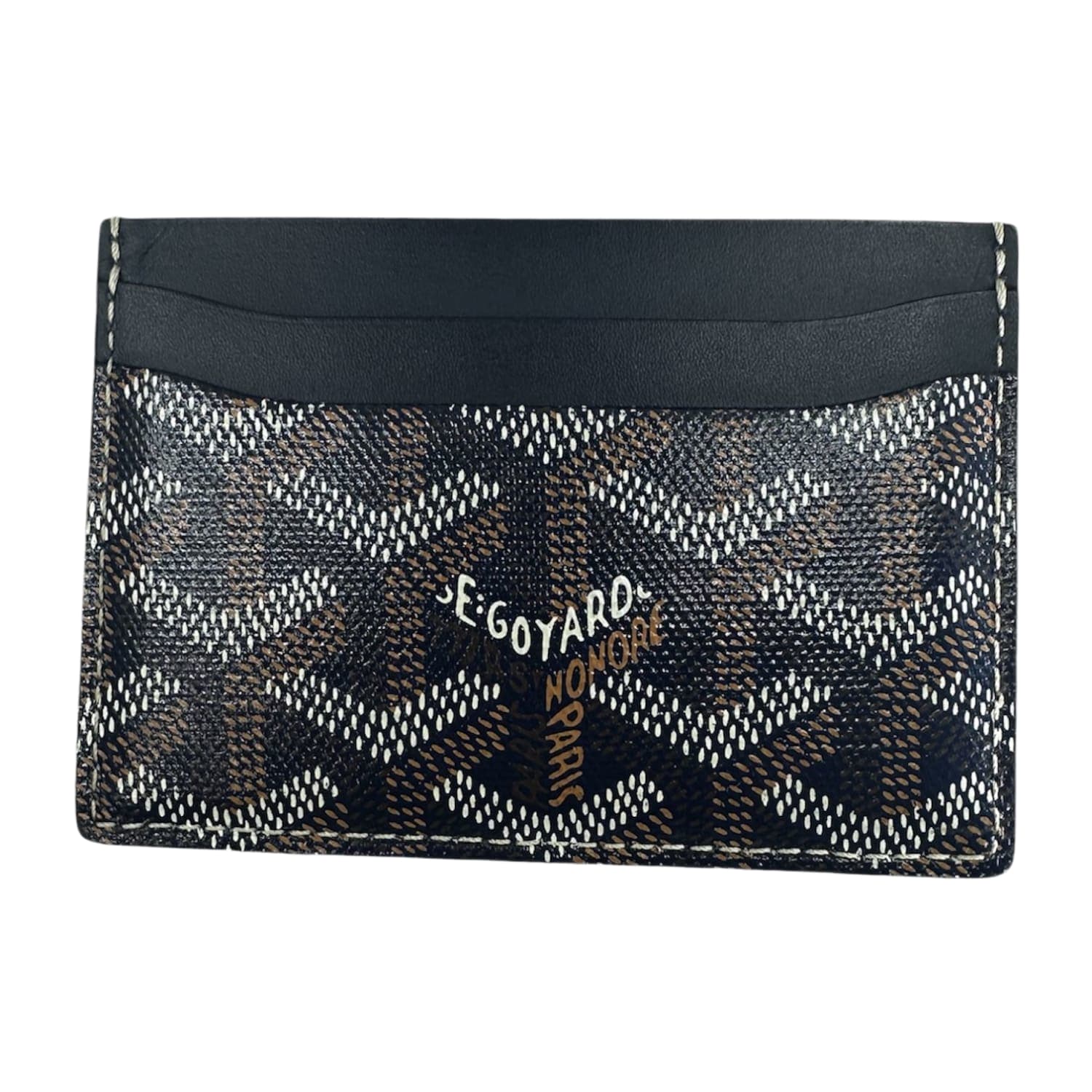 Goyard Saint Sulpice Navy Blue Painted Star