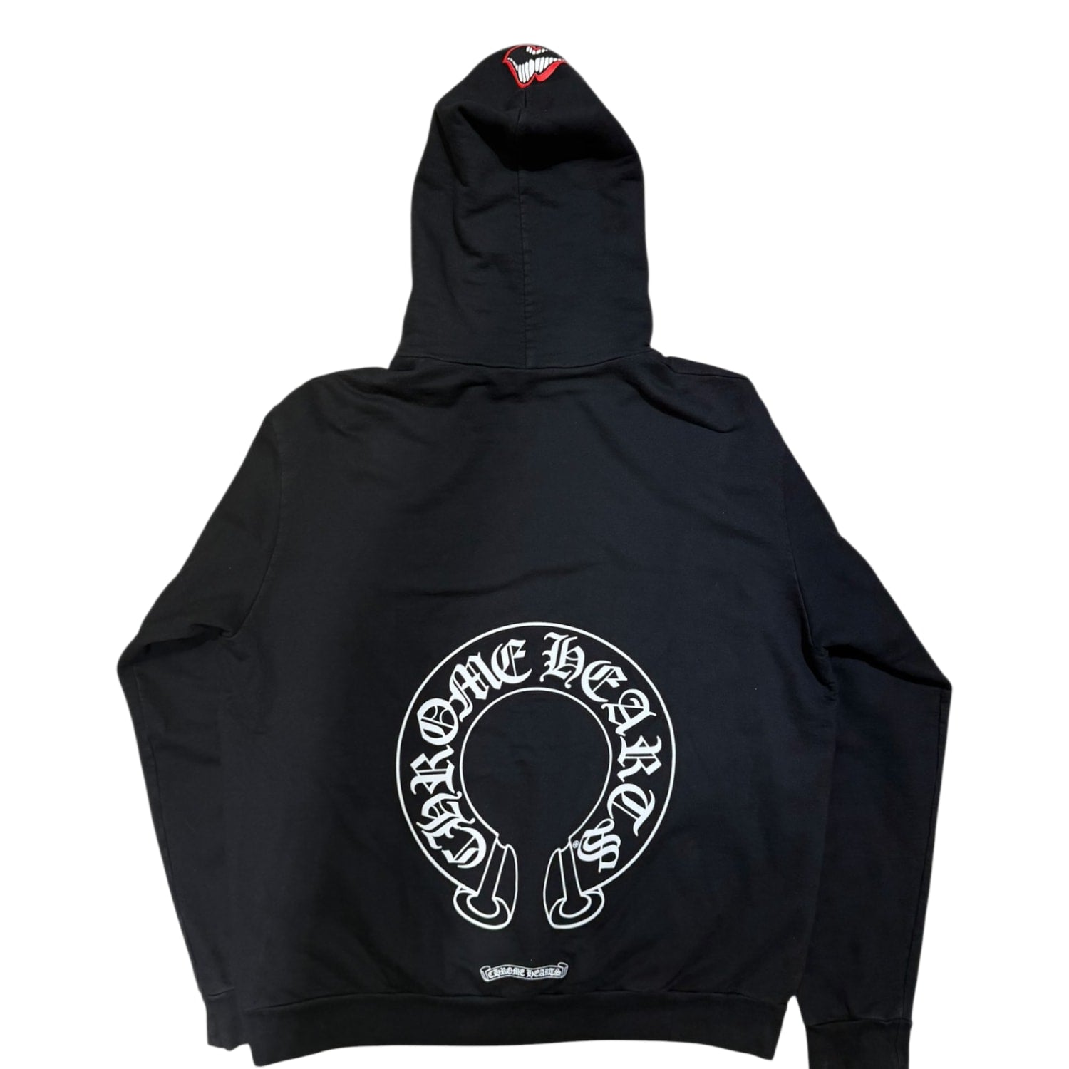 Chrome Hearts Matty Boy Chomper Horseshoe Hoodie Black