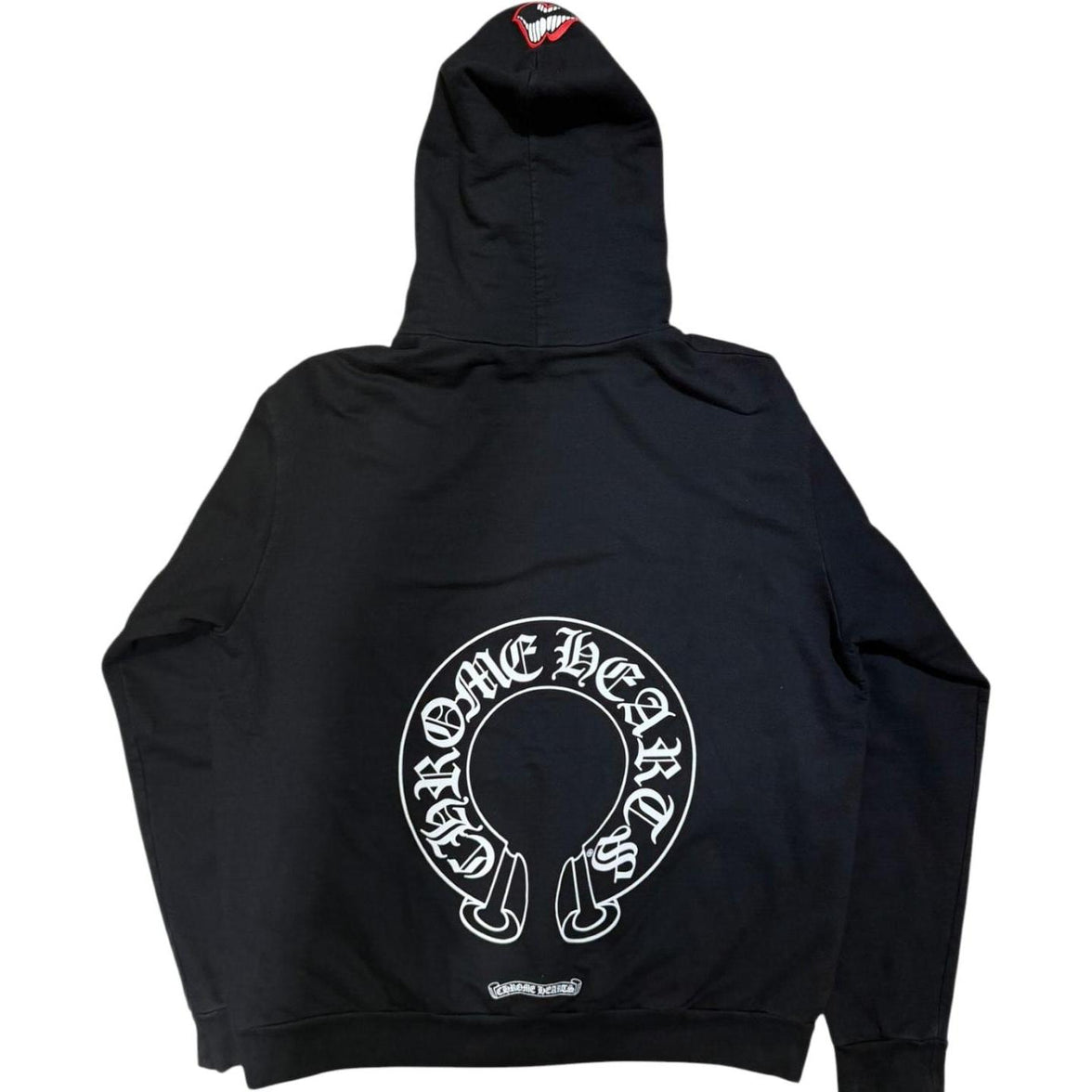 Chrome Hearts Matty Boy Chomper Horseshoe Hoodie Black