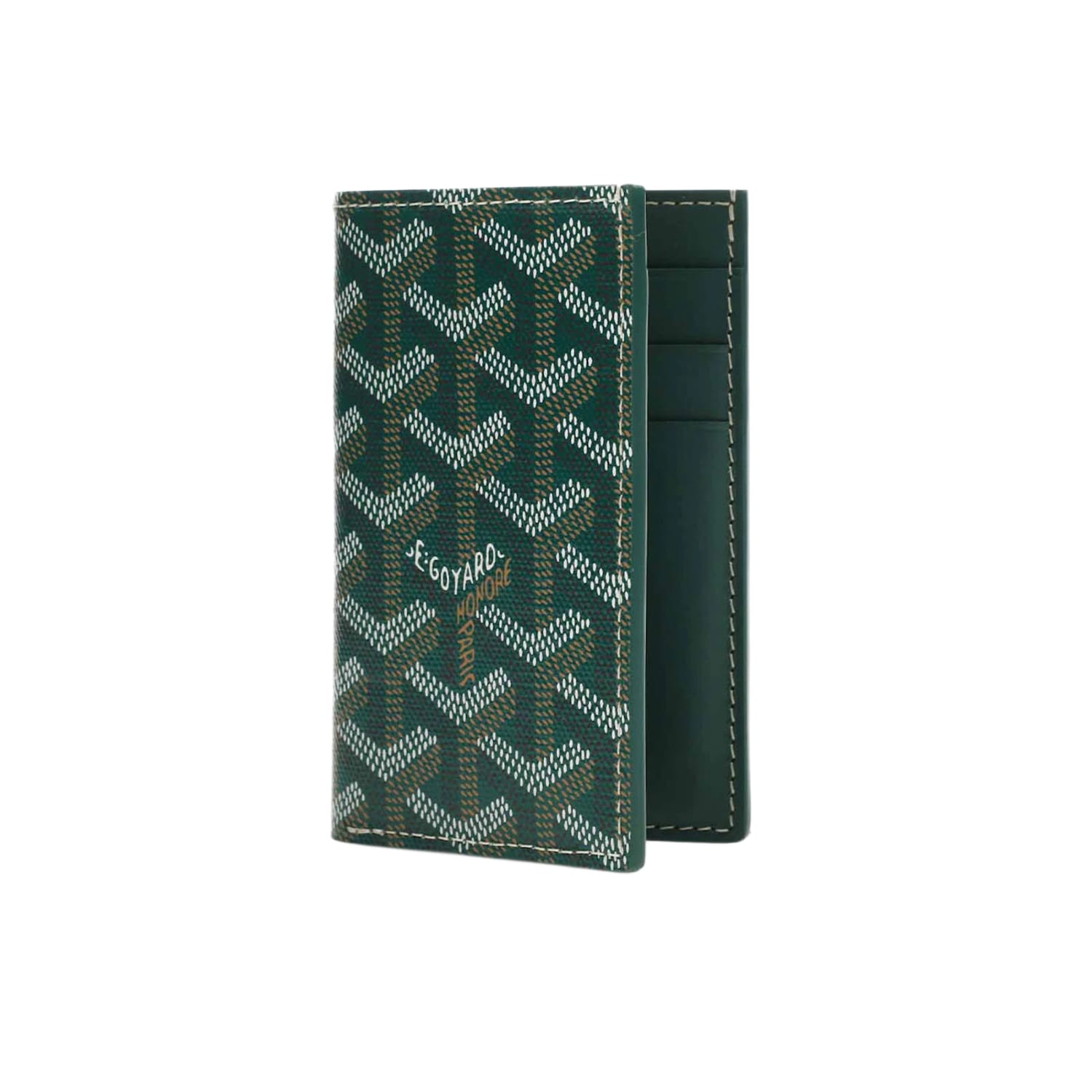 Goyard Saint Pierre Card Holder Green