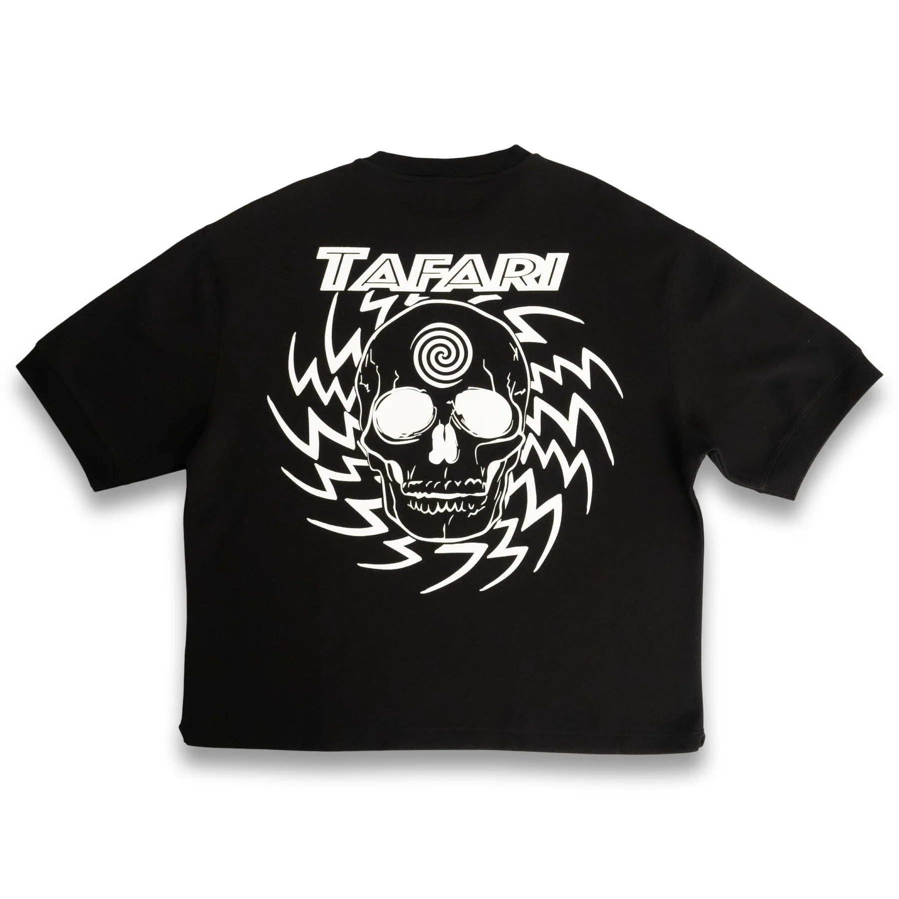 Tafari Skull T-Shirt Black