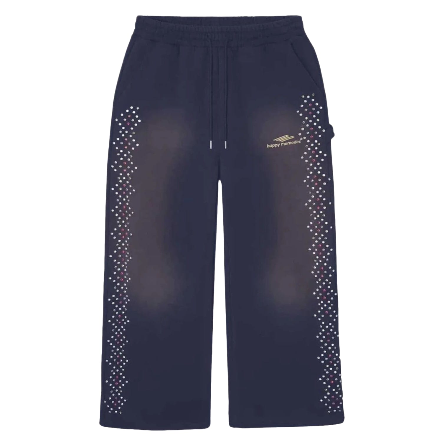 Happy Memories Don't Die HMDD Crystal Sweatpants Navy