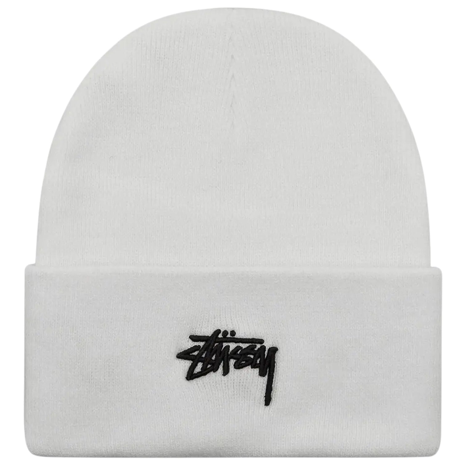 Stussy Basic Cuff Beanie White