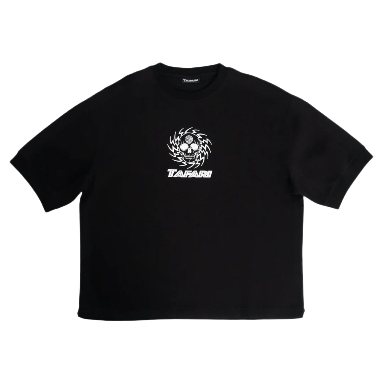 Tafari Skull T-Shirt Black