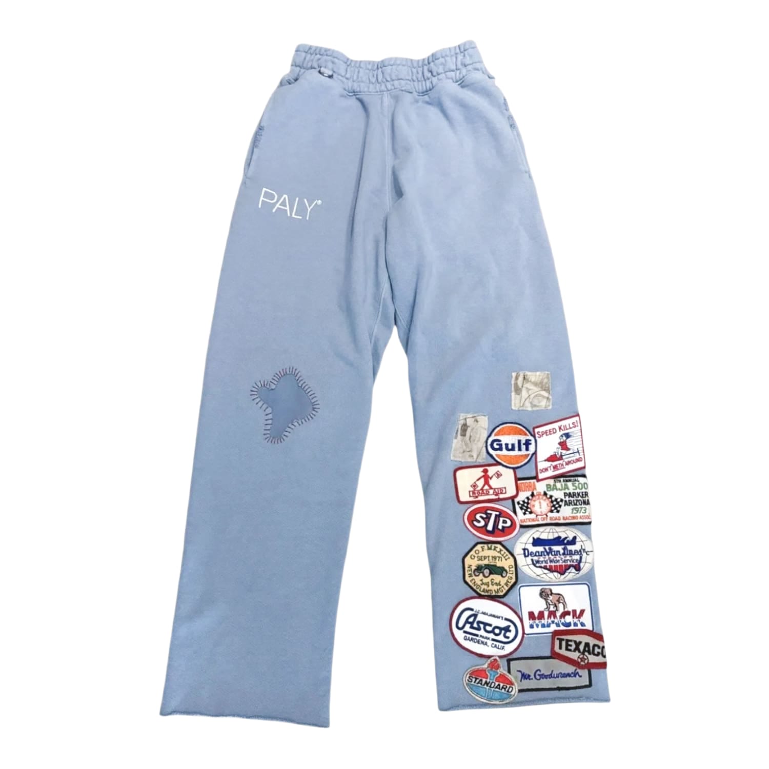 Paly Hollywood Patch Sweatpants Blue